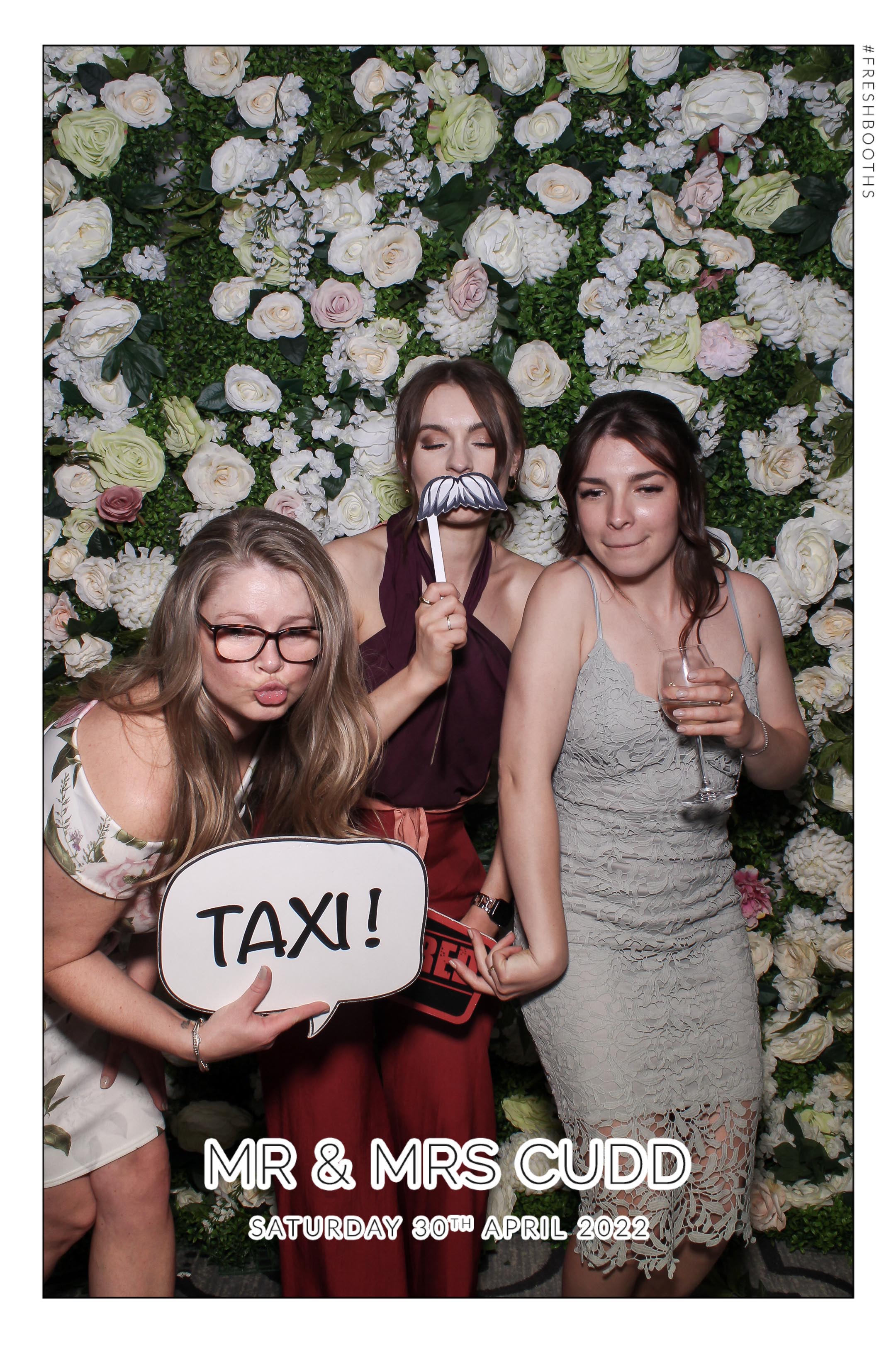 Mr & Mrs Cudd - Selfie Mirror | View more photos from the event at gallery.freshbooths.com/u/FreshBooths/Mr-Mrs-Cudd-Selfie-Mirror