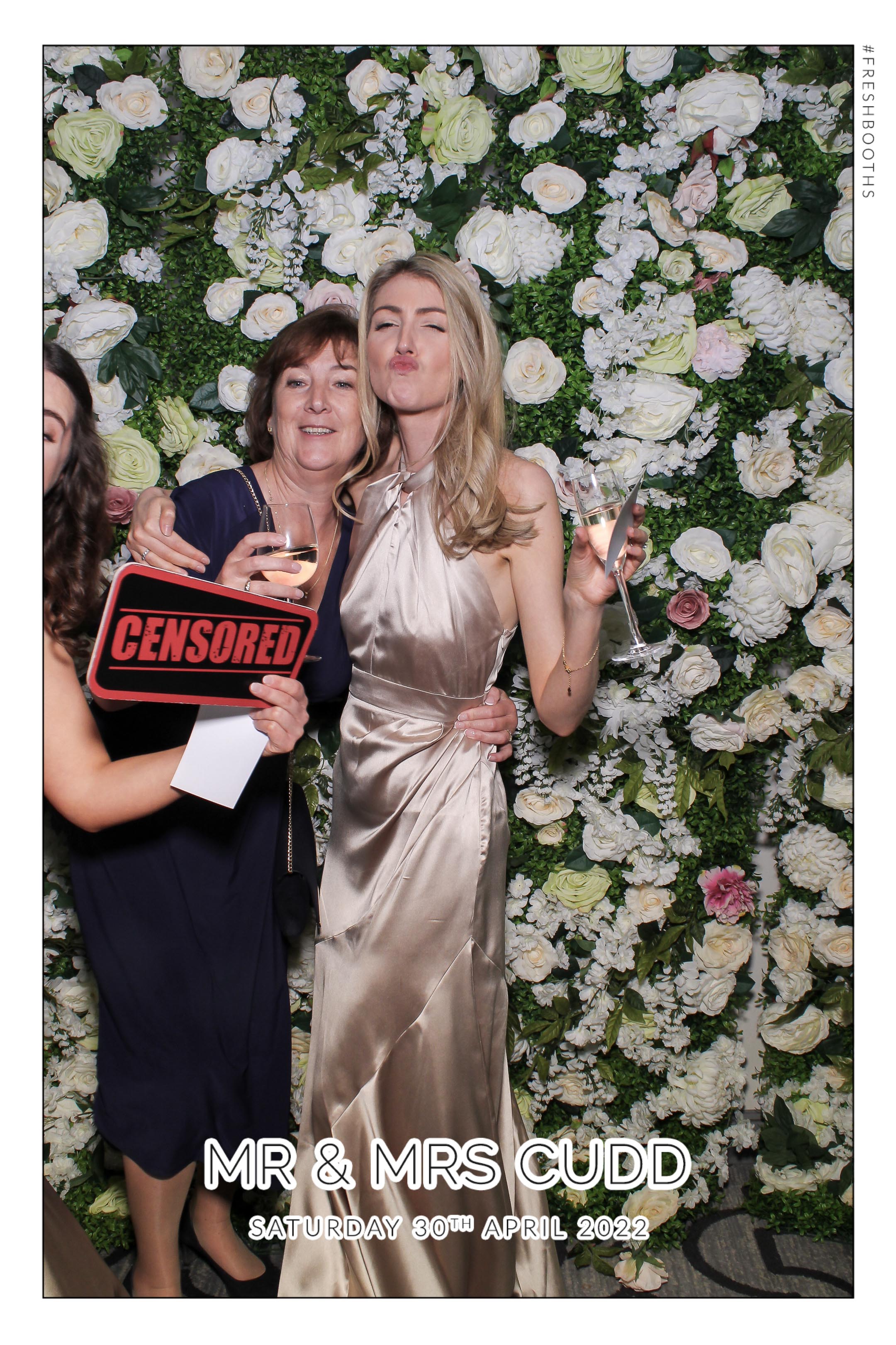 Mr & Mrs Cudd - Selfie Mirror | View more photos from the event at gallery.freshbooths.com/u/FreshBooths/Mr-Mrs-Cudd-Selfie-Mirror