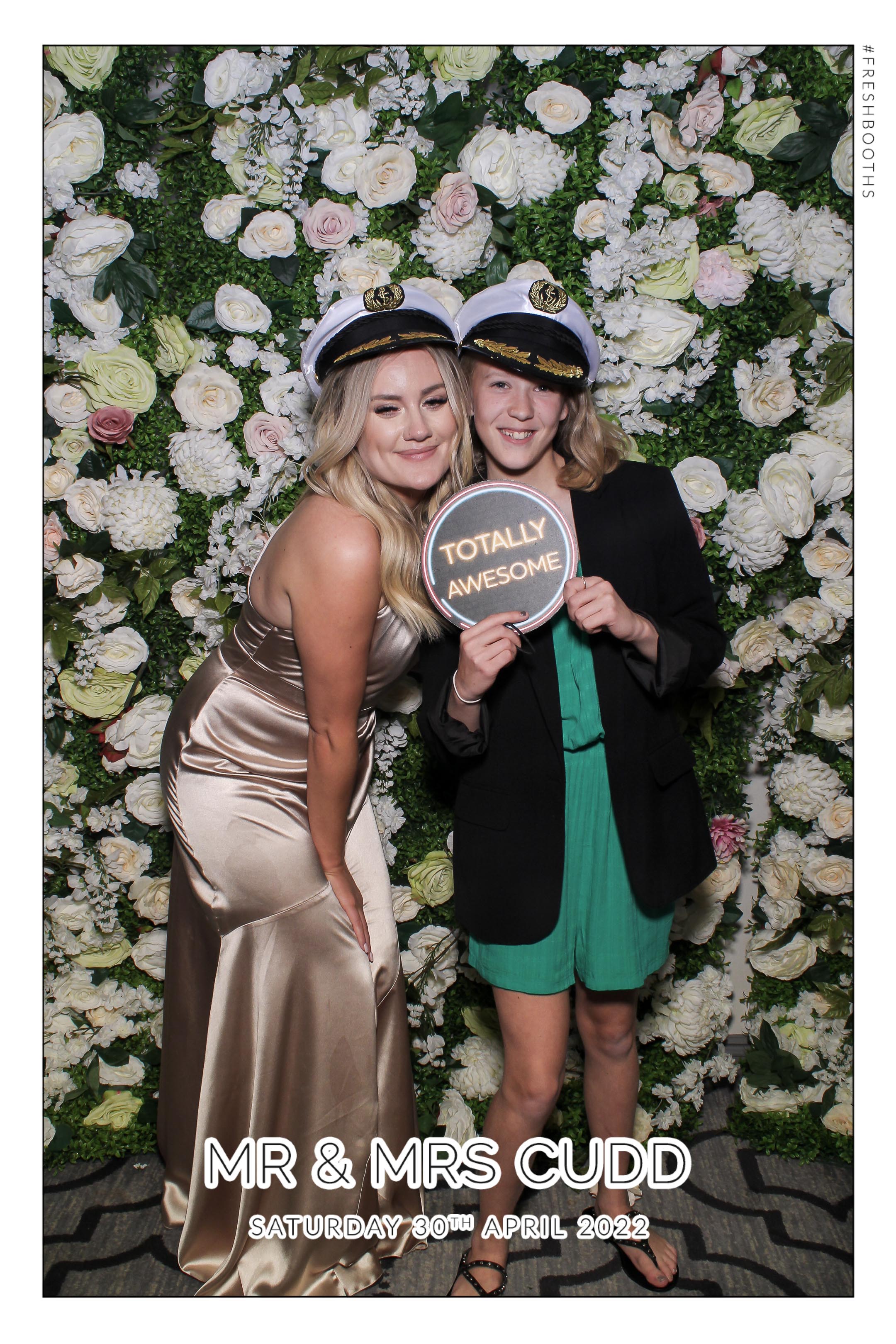 Mr & Mrs Cudd - Selfie Mirror | View more photos from the event at gallery.freshbooths.com/u/FreshBooths/Mr-Mrs-Cudd-Selfie-Mirror