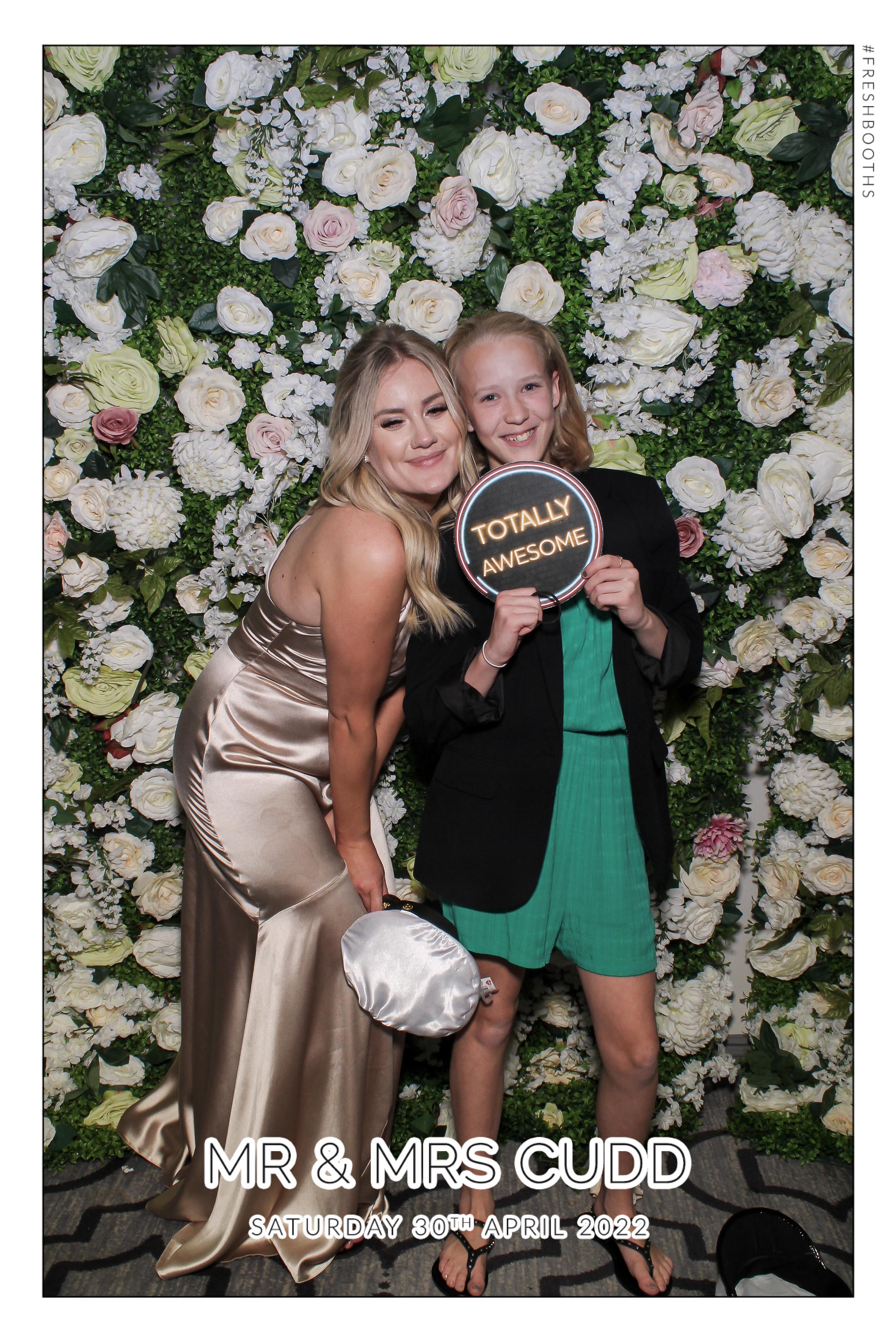 Mr & Mrs Cudd - Selfie Mirror | View more photos from the event at gallery.freshbooths.com/u/FreshBooths/Mr-Mrs-Cudd-Selfie-Mirror