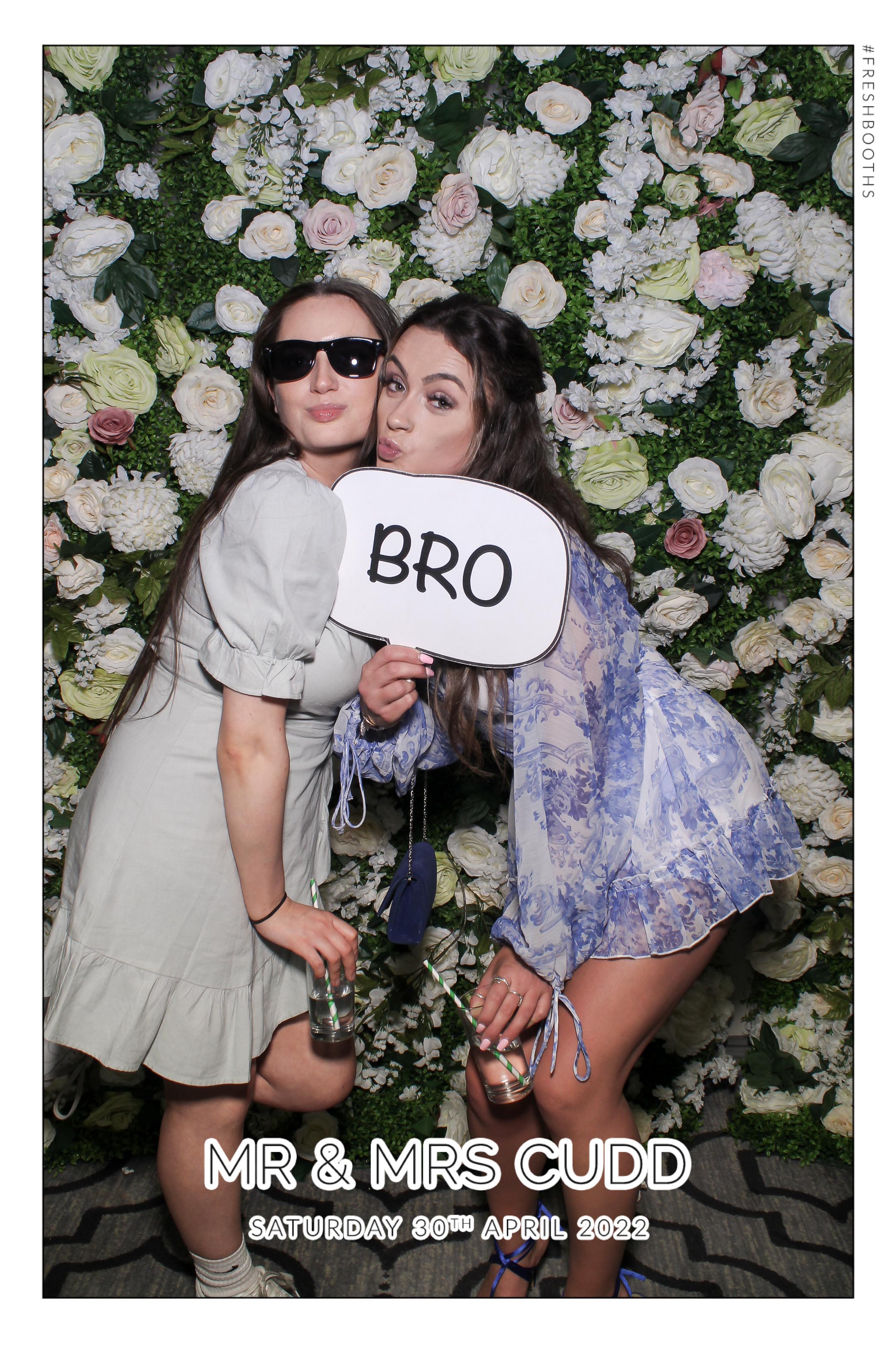 Mr & Mrs Cudd - Selfie Mirror | View more photos from the event at gallery.freshbooths.com/u/FreshBooths/Mr-Mrs-Cudd-Selfie-Mirror