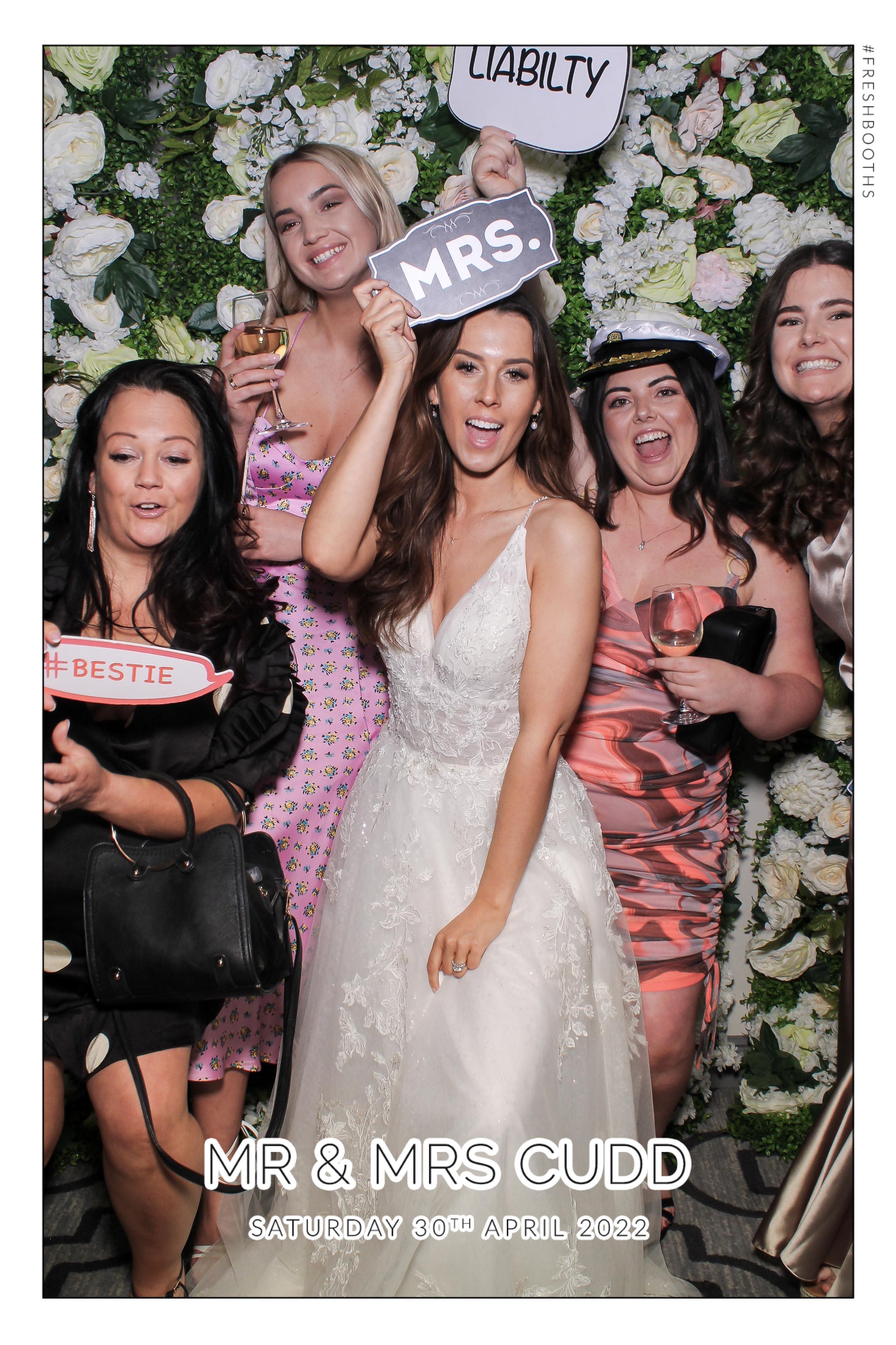 Mr & Mrs Cudd - Selfie Mirror | View more photos from the event at gallery.freshbooths.com/u/FreshBooths/Mr-Mrs-Cudd-Selfie-Mirror