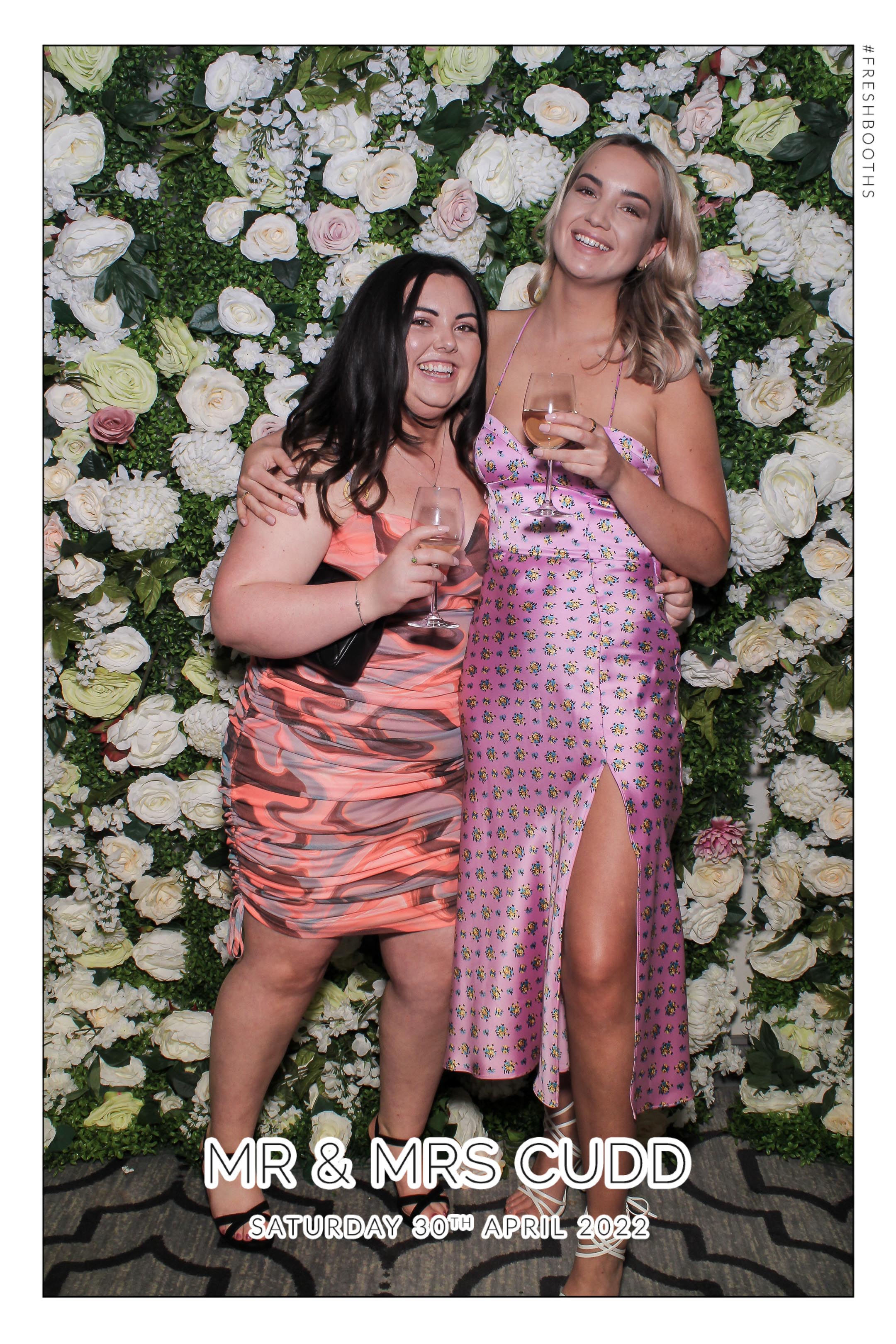 Mr & Mrs Cudd - Selfie Mirror | View more photos from the event at gallery.freshbooths.com/u/FreshBooths/Mr-Mrs-Cudd-Selfie-Mirror
