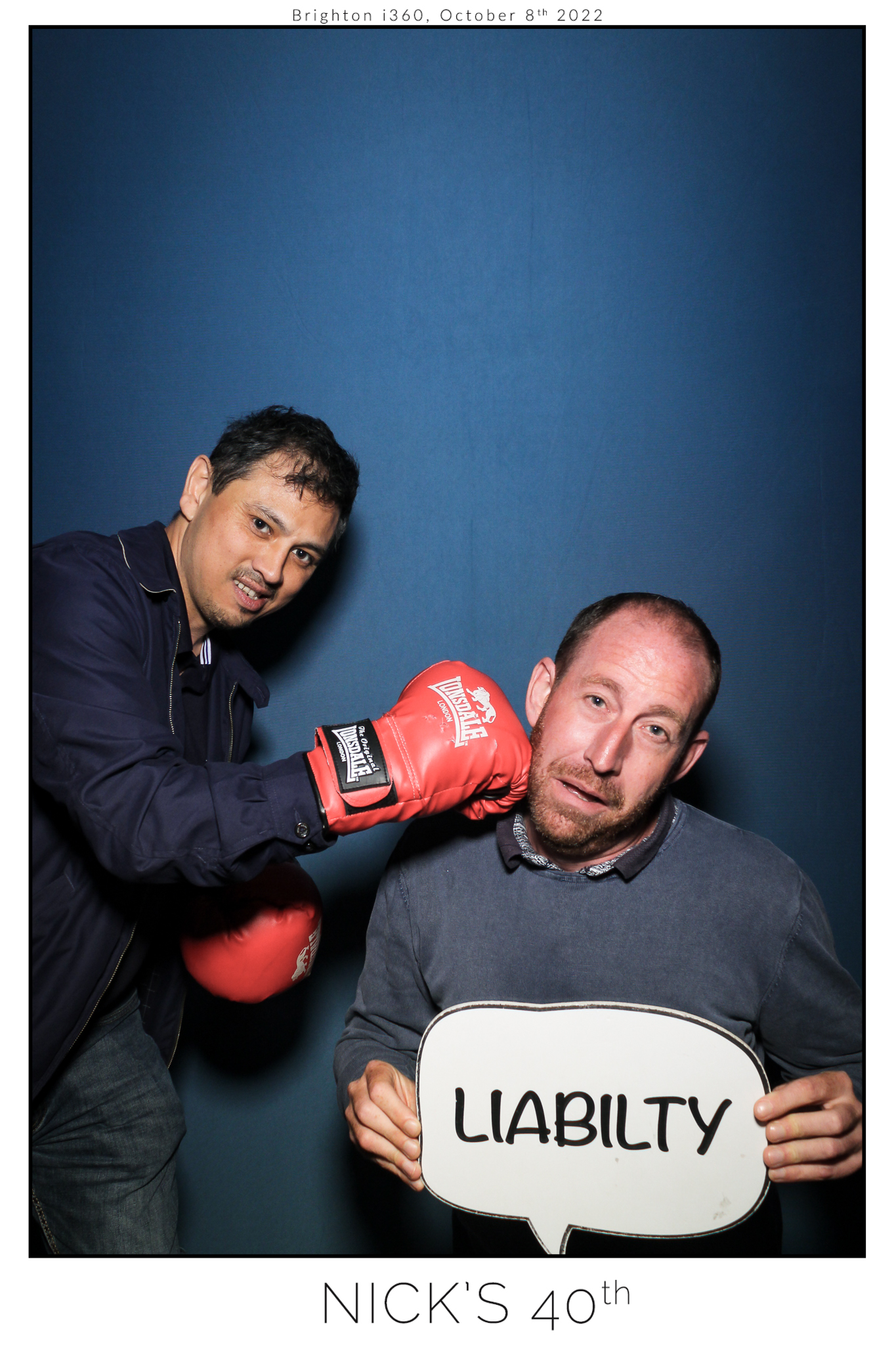 Nicks 40th - Selfie Mirror | View more photos from the event at gallery.freshbooths.com/u/FreshBooths/Nicks-40th-Selfie-Mirror