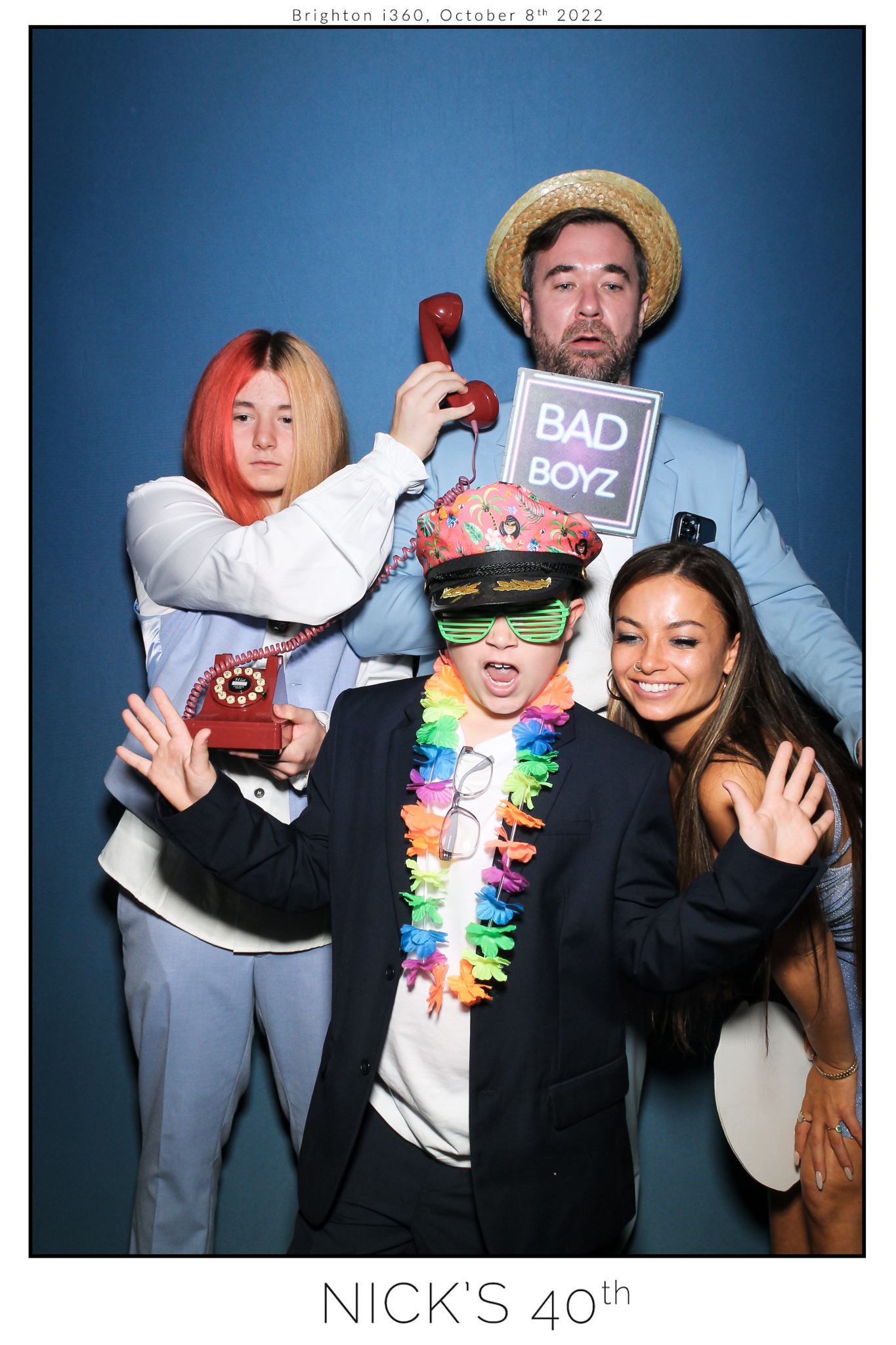 Nicks 40th - Selfie Mirror | View more photos from the event at gallery.freshbooths.com/u/FreshBooths/Nicks-40th-Selfie-Mirror