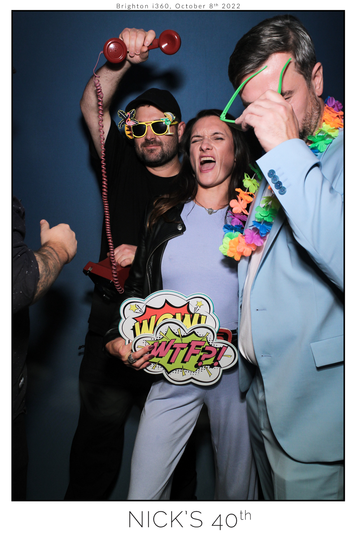 Nicks 40th - Selfie Mirror | View more photos from the event at gallery.freshbooths.com/u/FreshBooths/Nicks-40th-Selfie-Mirror