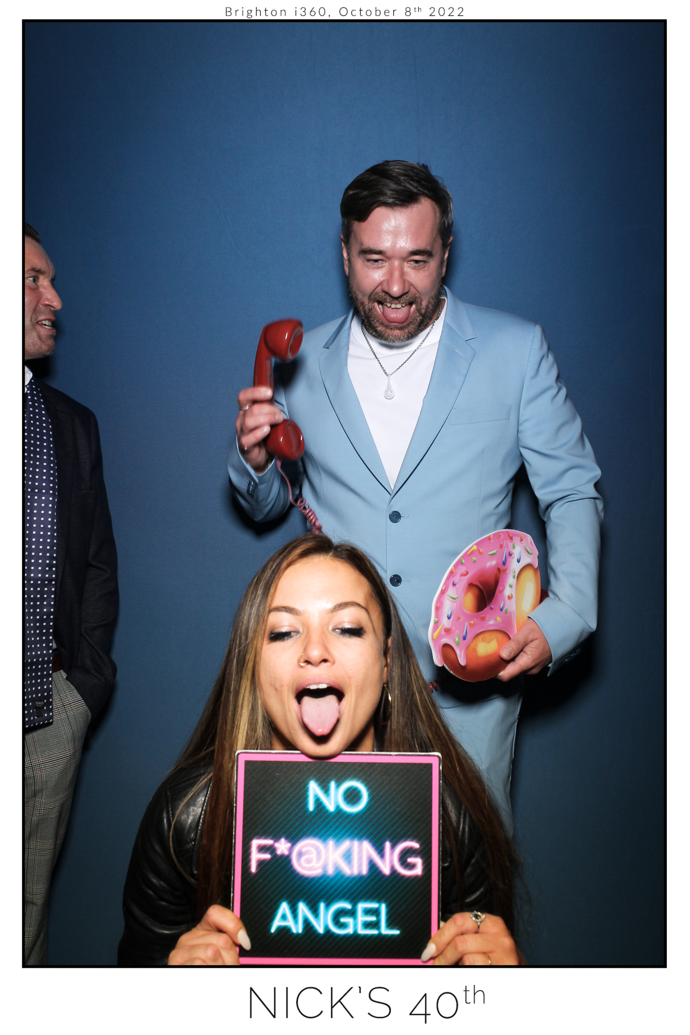 Nicks 40th - Selfie Mirror | View more photos from the event at gallery.freshbooths.com/u/FreshBooths/Nicks-40th-Selfie-Mirror
