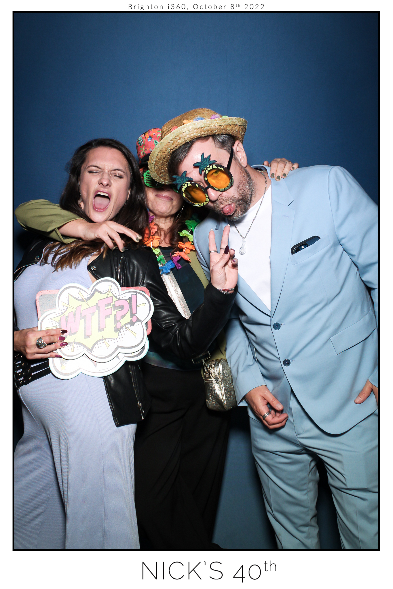 Nicks 40th - Selfie Mirror | View more photos from the event at gallery.freshbooths.com/u/FreshBooths/Nicks-40th-Selfie-Mirror