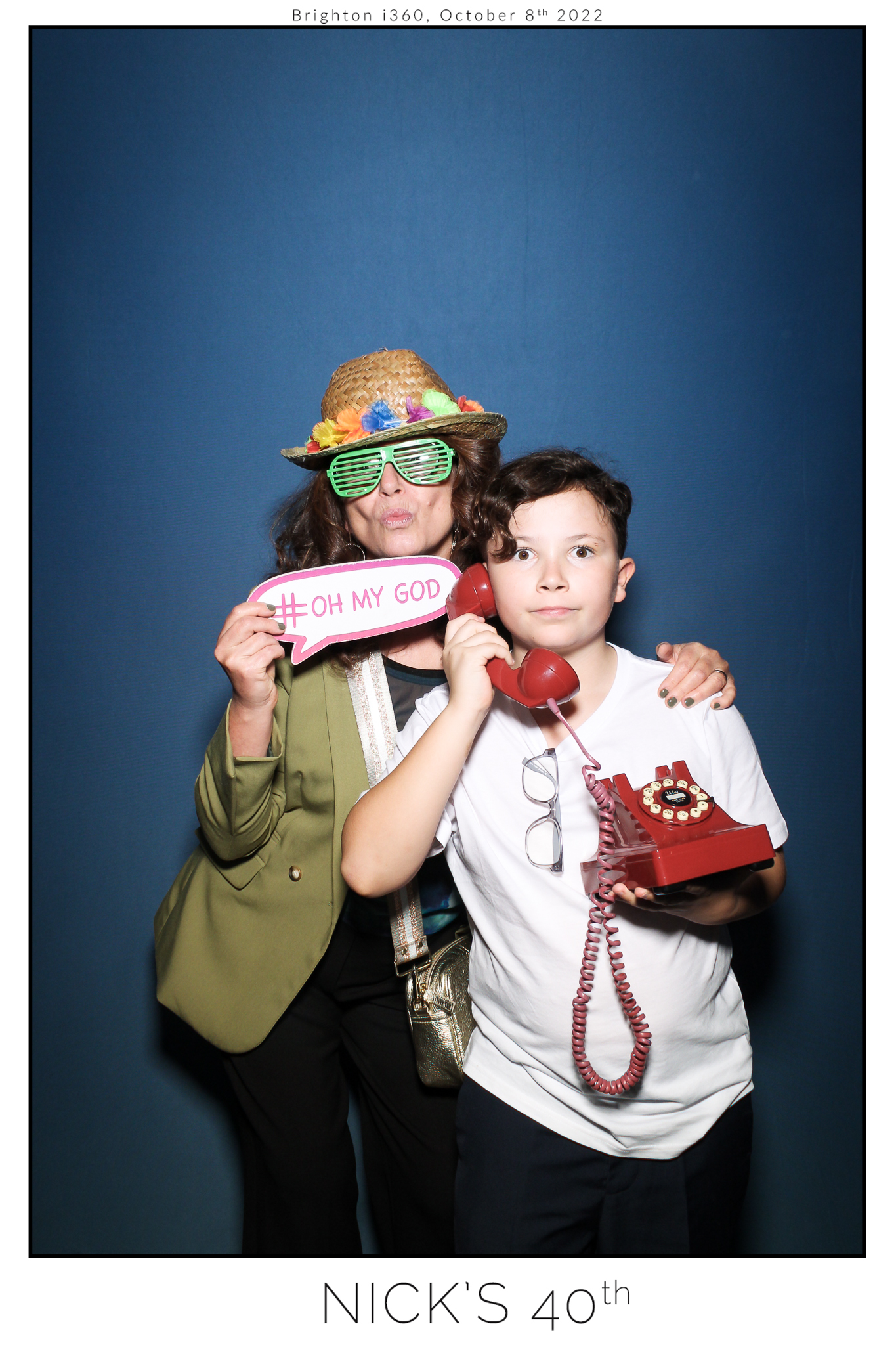 Nicks 40th - Selfie Mirror | View more photos from the event at gallery.freshbooths.com/u/FreshBooths/Nicks-40th-Selfie-Mirror