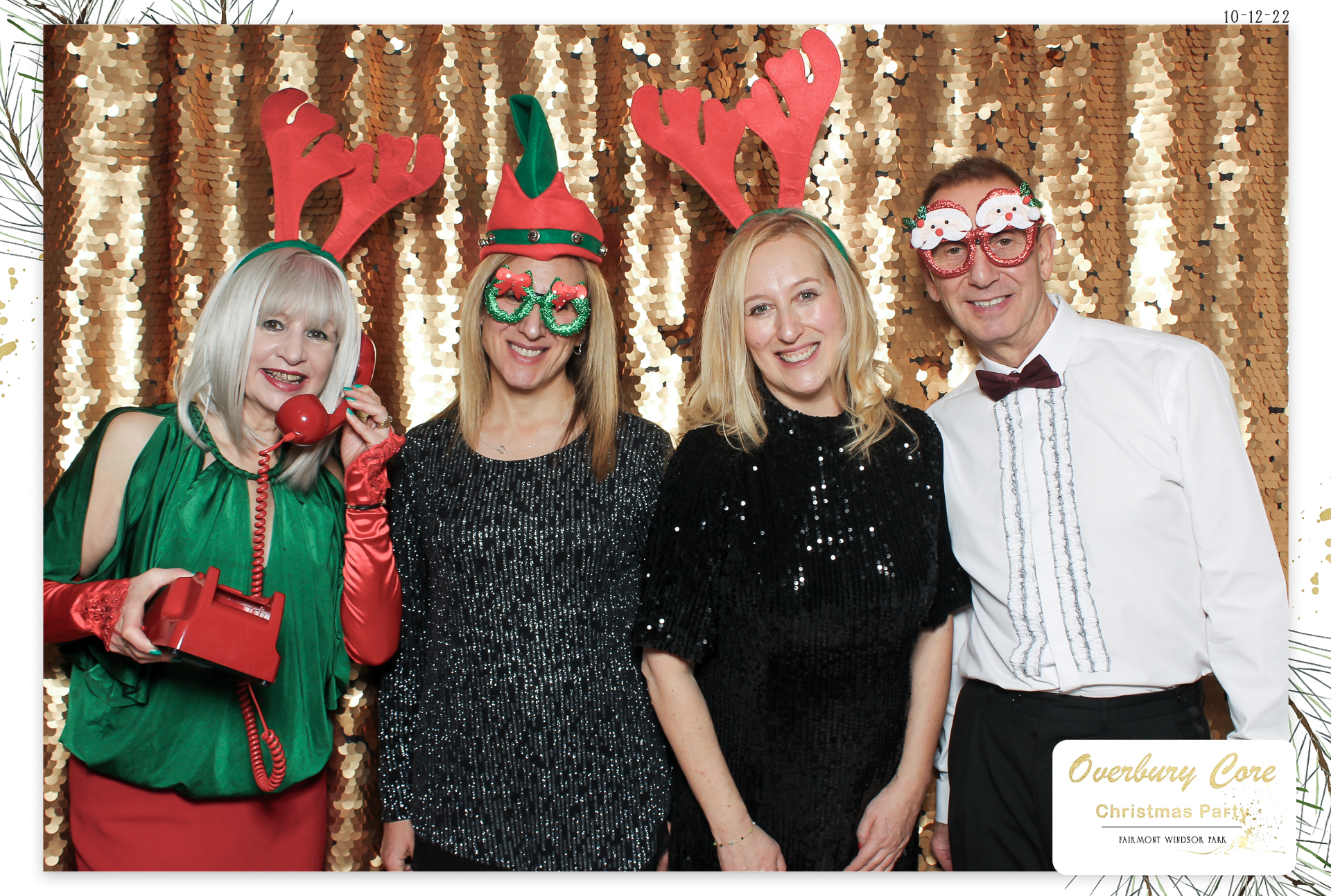 Overbury Core Christmas Party 2022 | View more photos from the event at gallery.freshbooths.com/u/FreshBooths/Overbury-Core-Christmas-Party-2022