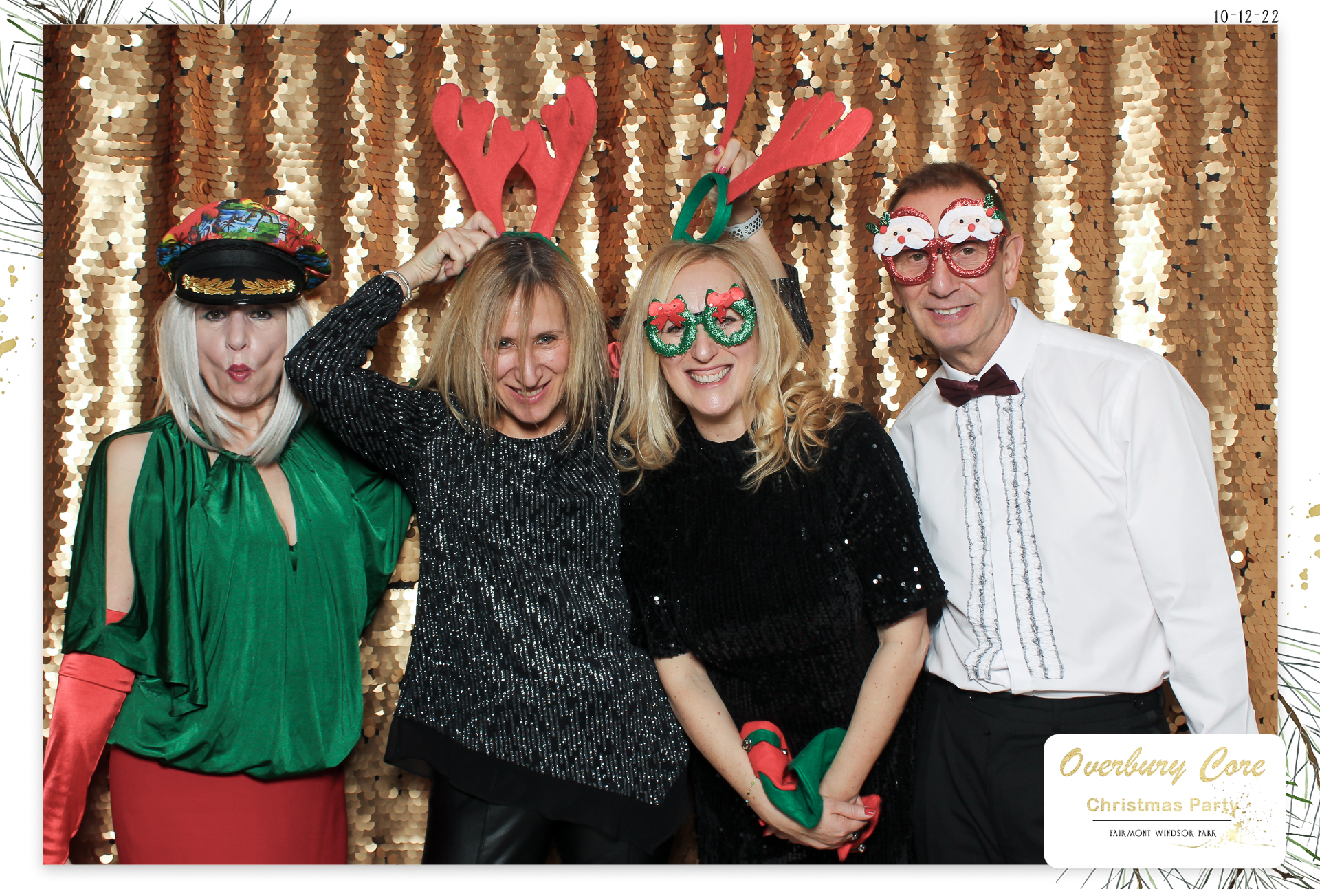 Overbury Core Christmas Party 2022 | View more photos from the event at gallery.freshbooths.com/u/FreshBooths/Overbury-Core-Christmas-Party-2022
