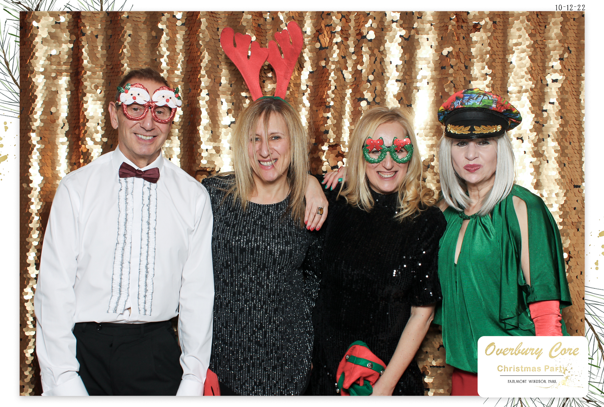 Overbury Core Christmas Party 2022 | View more photos from the event at gallery.freshbooths.com/u/FreshBooths/Overbury-Core-Christmas-Party-2022