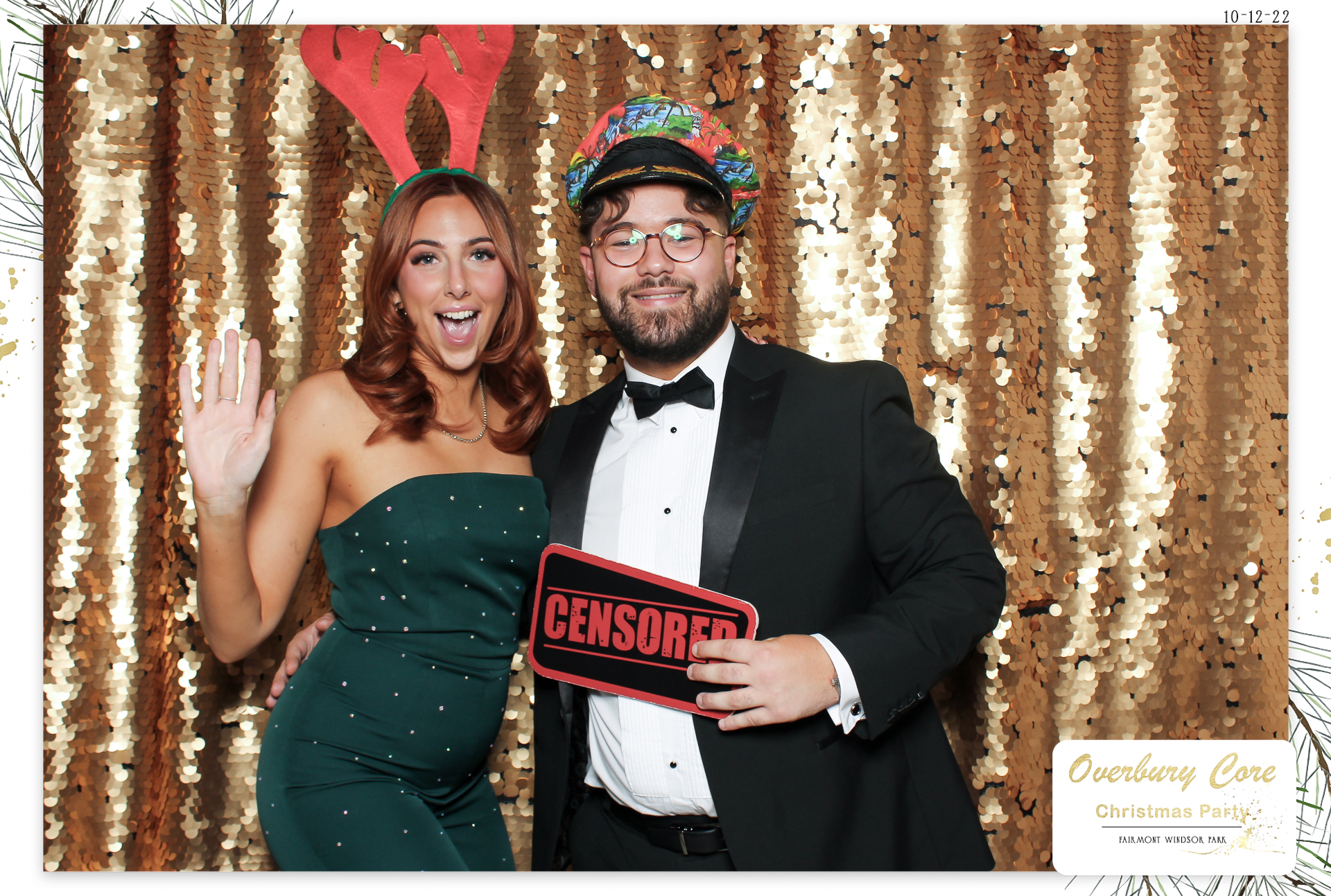 Overbury Core Christmas Party 2022 | View more photos from the event at gallery.freshbooths.com/u/FreshBooths/Overbury-Core-Christmas-Party-2022