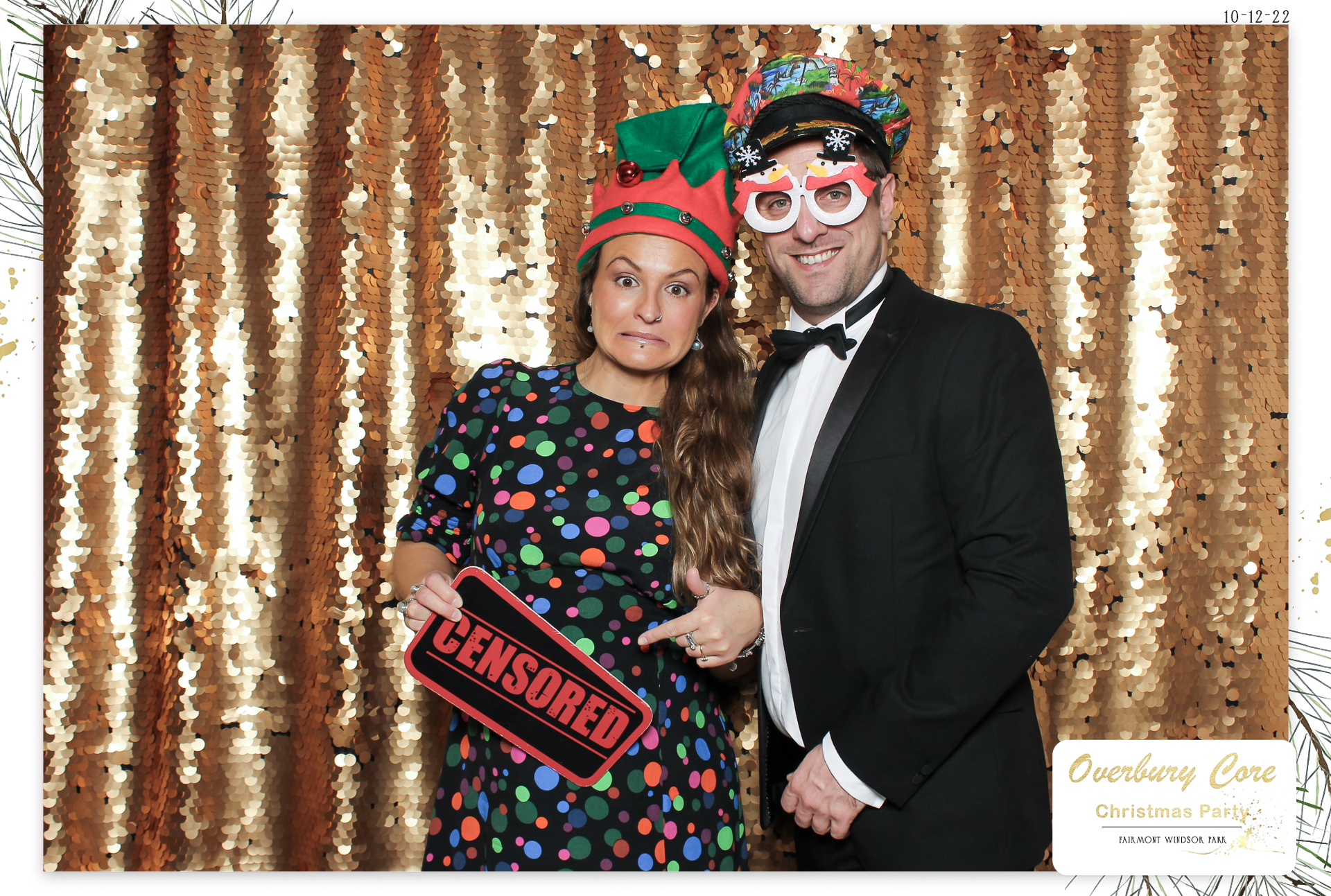 Overbury Core Christmas Party 2022 | View more photos from the event at gallery.freshbooths.com/u/FreshBooths/Overbury-Core-Christmas-Party-2022