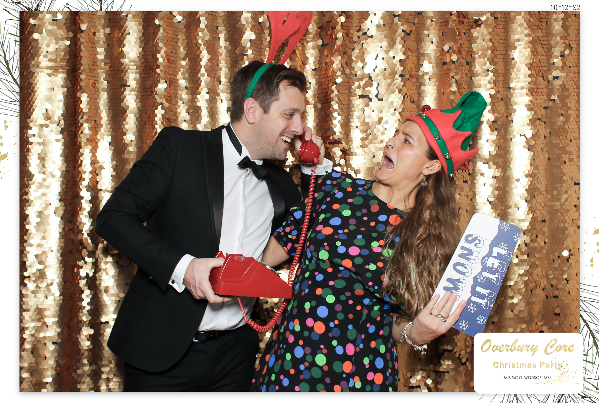 Overbury Core Christmas Party 2022 | View more photos from the event at gallery.freshbooths.com/u/FreshBooths/Overbury-Core-Christmas-Party-2022