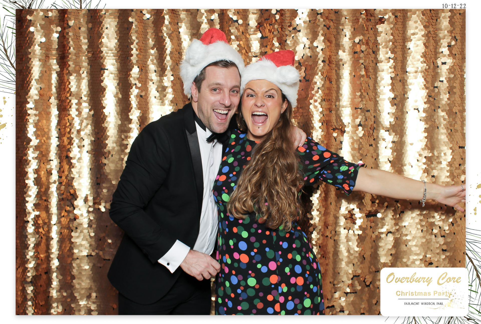 Overbury Core Christmas Party 2022 | View more photos from the event at gallery.freshbooths.com/u/FreshBooths/Overbury-Core-Christmas-Party-2022