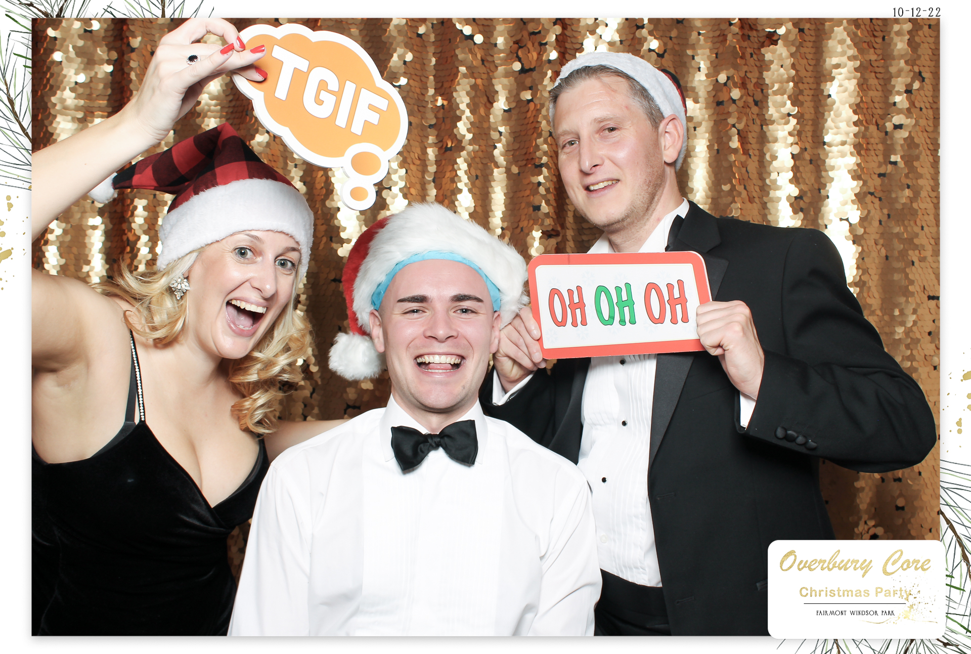 Overbury Core Christmas Party 2022 | View more photos from the event at gallery.freshbooths.com/u/FreshBooths/Overbury-Core-Christmas-Party-2022