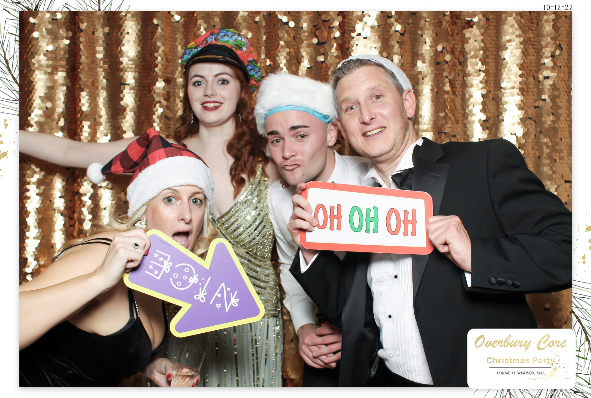 Overbury Core Christmas Party 2022 | View more photos from the event at gallery.freshbooths.com/u/FreshBooths/Overbury-Core-Christmas-Party-2022