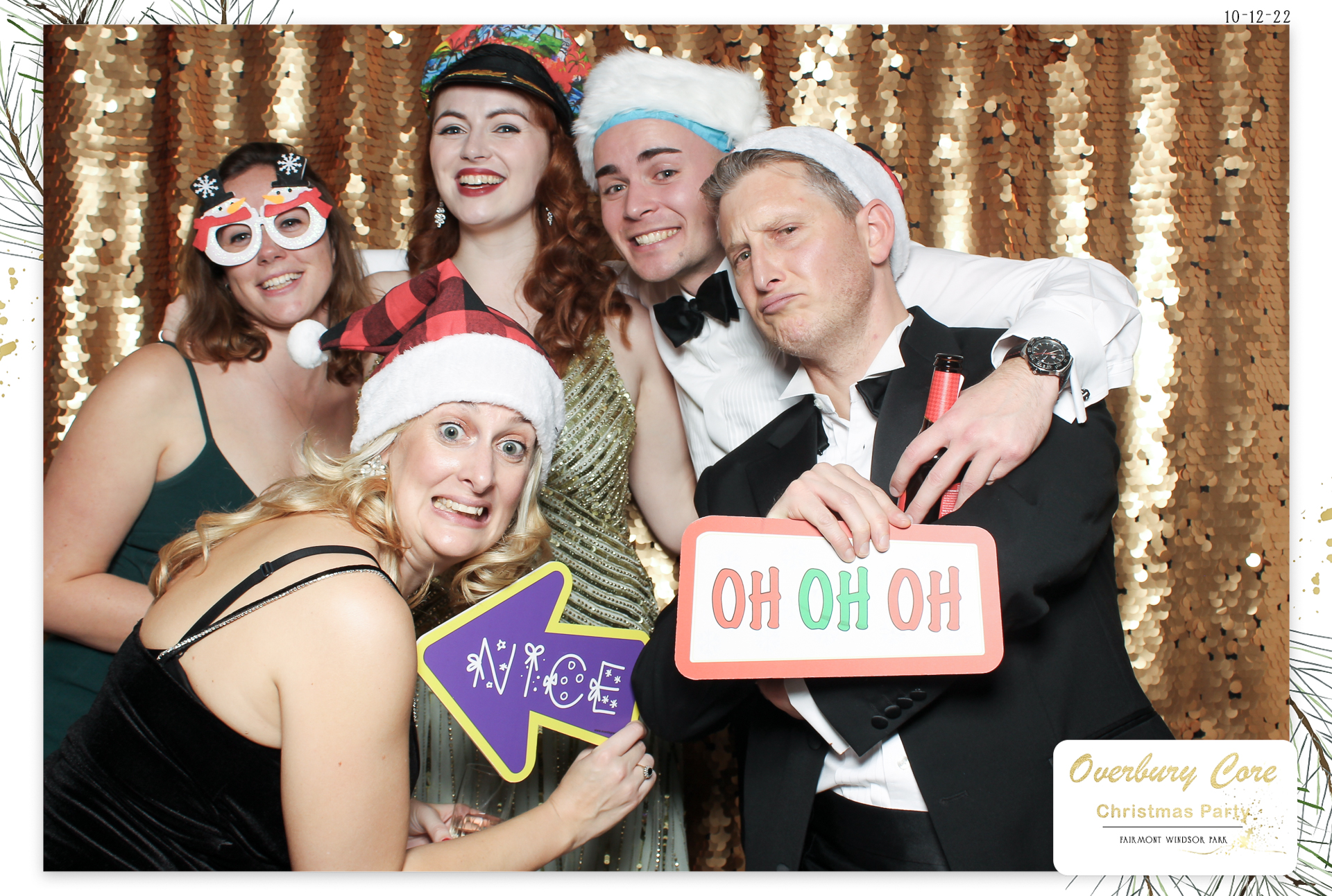 Overbury Core Christmas Party 2022 | View more photos from the event at gallery.freshbooths.com/u/FreshBooths/Overbury-Core-Christmas-Party-2022