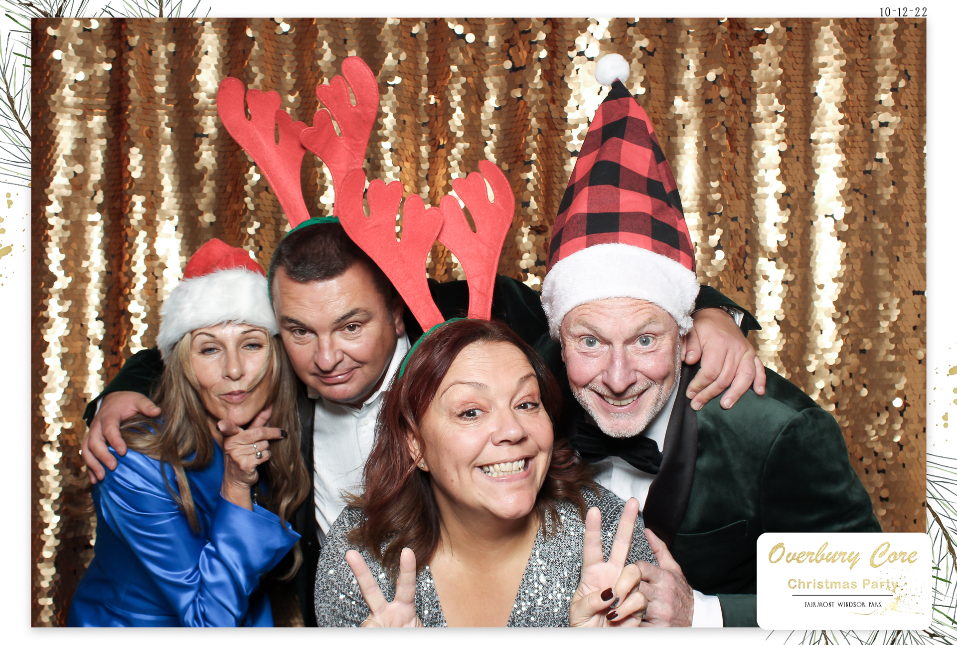 Overbury Core Christmas Party 2022 | View more photos from the event at gallery.freshbooths.com/u/FreshBooths/Overbury-Core-Christmas-Party-2022