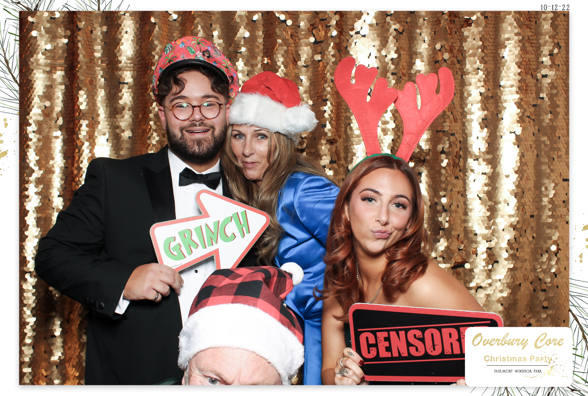 Overbury Core Christmas Party 2022 | View more photos from the event at gallery.freshbooths.com/u/FreshBooths/Overbury-Core-Christmas-Party-2022
