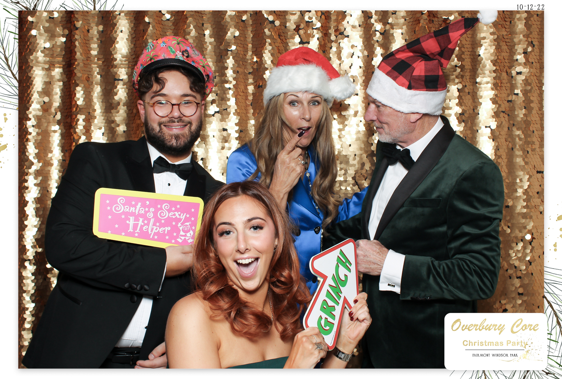 Overbury Core Christmas Party 2022 | View more photos from the event at gallery.freshbooths.com/u/FreshBooths/Overbury-Core-Christmas-Party-2022
