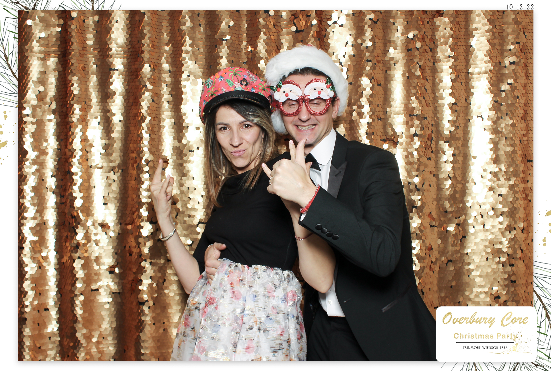 Overbury Core Christmas Party 2022 | View more photos from the event at gallery.freshbooths.com/u/FreshBooths/Overbury-Core-Christmas-Party-2022
