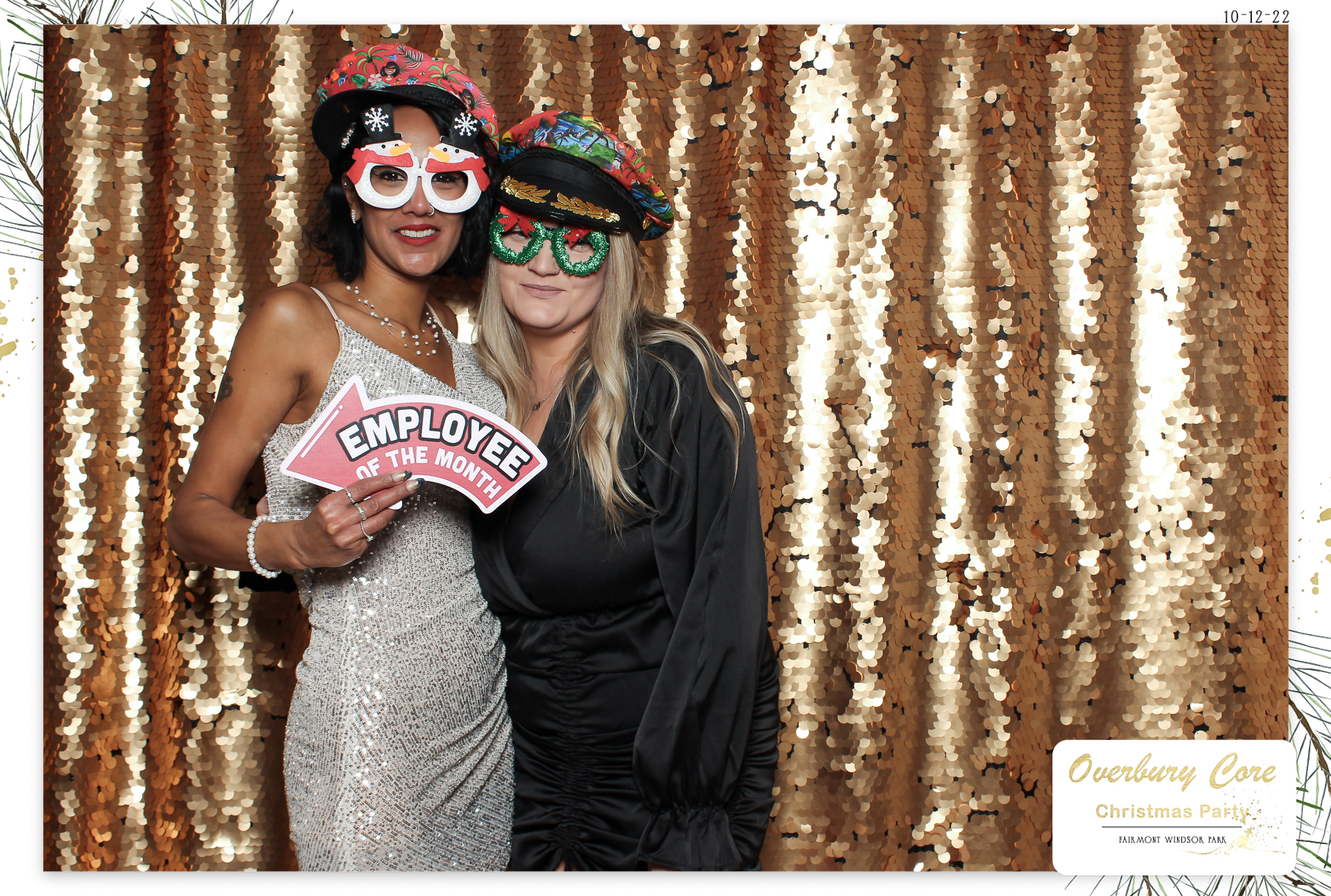 Overbury Core Christmas Party 2022 | View more photos from the event at gallery.freshbooths.com/u/FreshBooths/Overbury-Core-Christmas-Party-2022