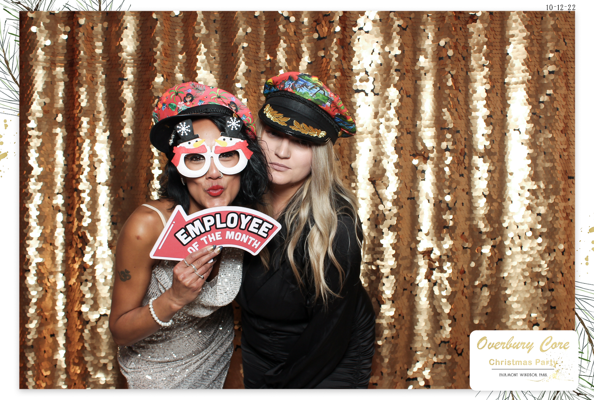 Overbury Core Christmas Party 2022 | View more photos from the event at gallery.freshbooths.com/u/FreshBooths/Overbury-Core-Christmas-Party-2022