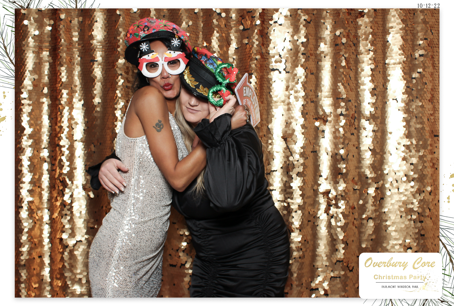 Overbury Core Christmas Party 2022 | View more photos from the event at gallery.freshbooths.com/u/FreshBooths/Overbury-Core-Christmas-Party-2022