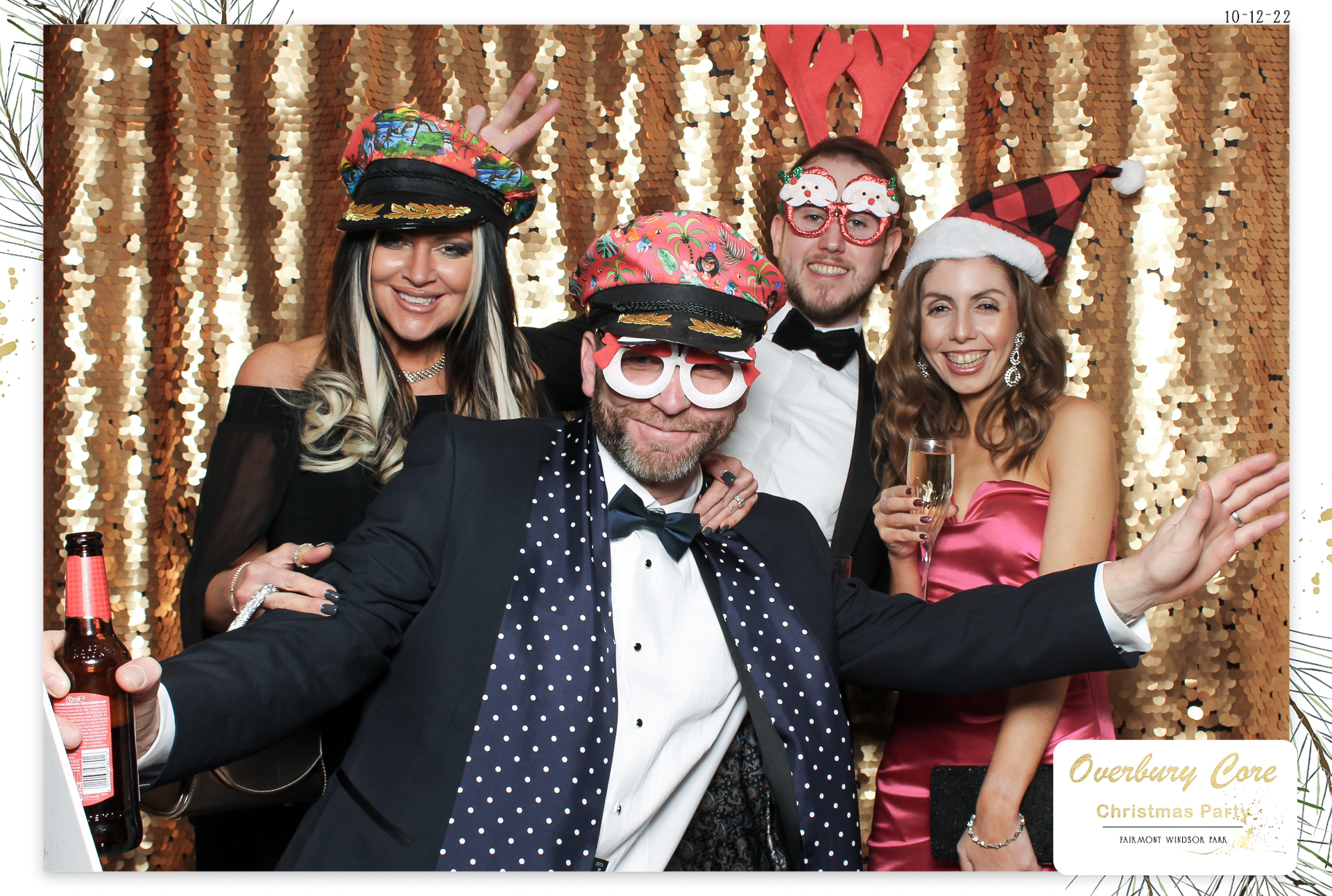 Overbury Core Christmas Party 2022 | View more photos from the event at gallery.freshbooths.com/u/FreshBooths/Overbury-Core-Christmas-Party-2022