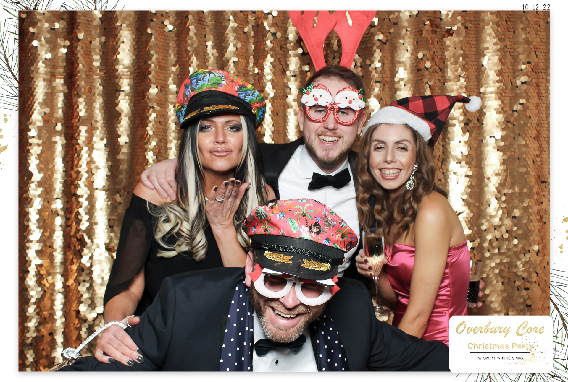Overbury Core Christmas Party 2022 | View more photos from the event at gallery.freshbooths.com/u/FreshBooths/Overbury-Core-Christmas-Party-2022