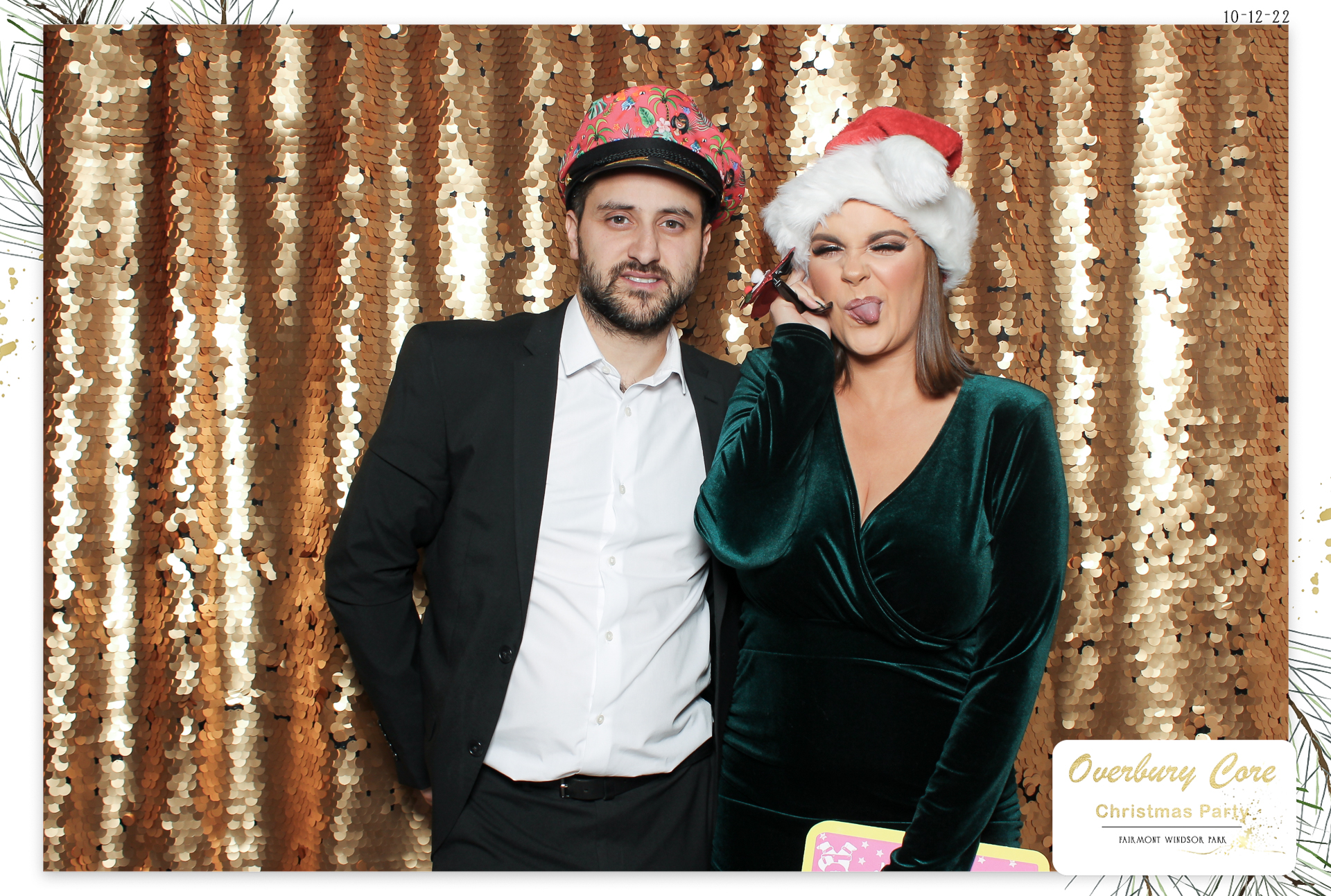 Overbury Core Christmas Party 2022 | View more photos from the event at gallery.freshbooths.com/u/FreshBooths/Overbury-Core-Christmas-Party-2022