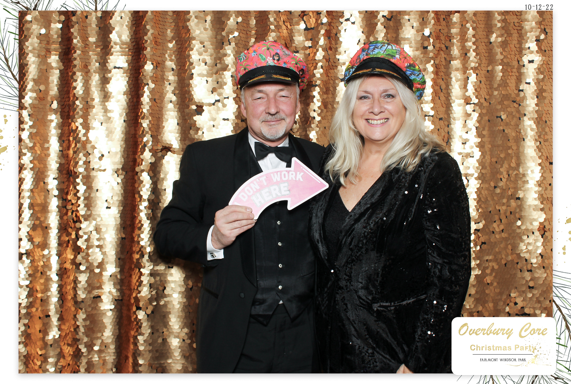 Overbury Core Christmas Party 2022 | View more photos from the event at gallery.freshbooths.com/u/FreshBooths/Overbury-Core-Christmas-Party-2022