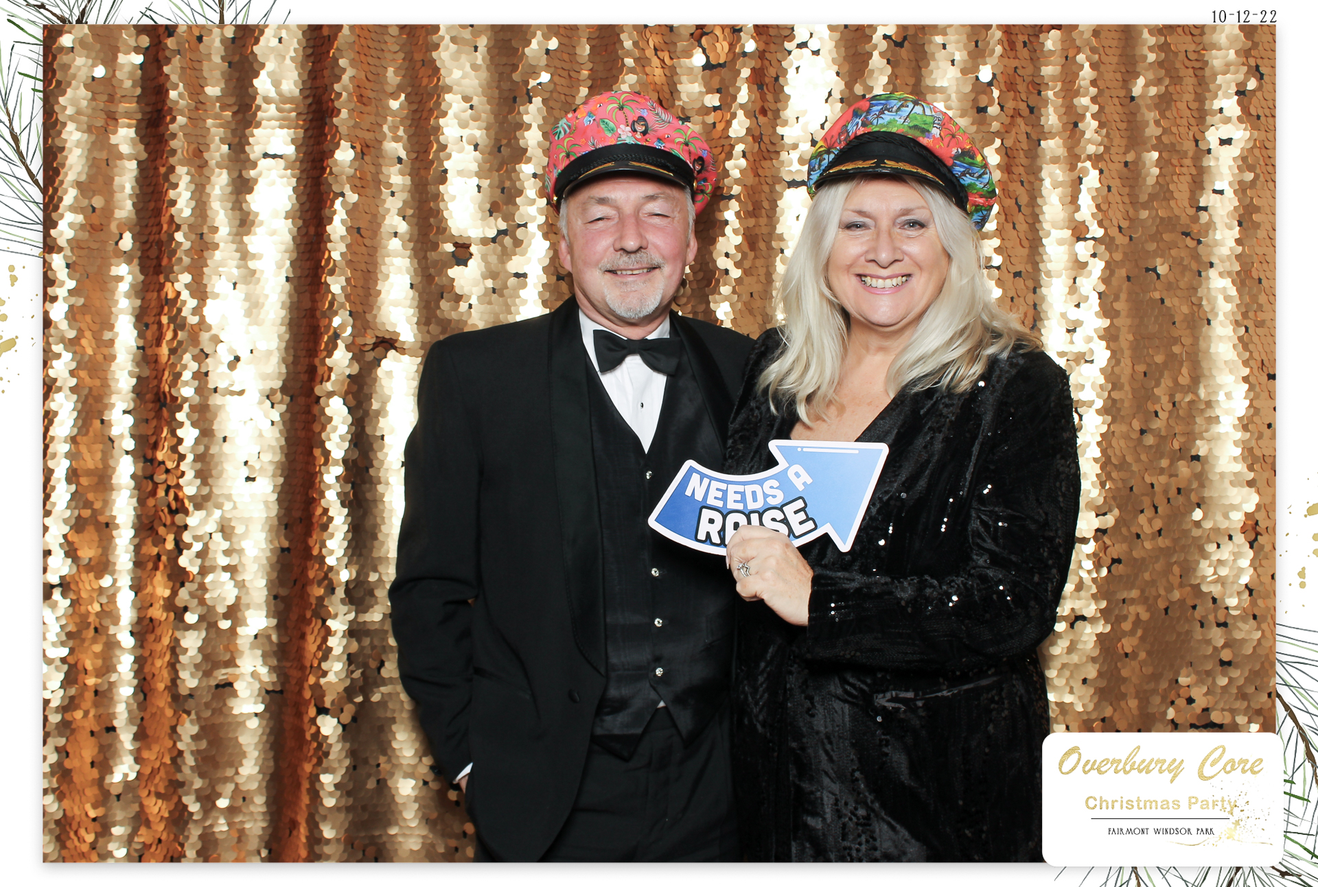 Overbury Core Christmas Party 2022 | View more photos from the event at gallery.freshbooths.com/u/FreshBooths/Overbury-Core-Christmas-Party-2022
