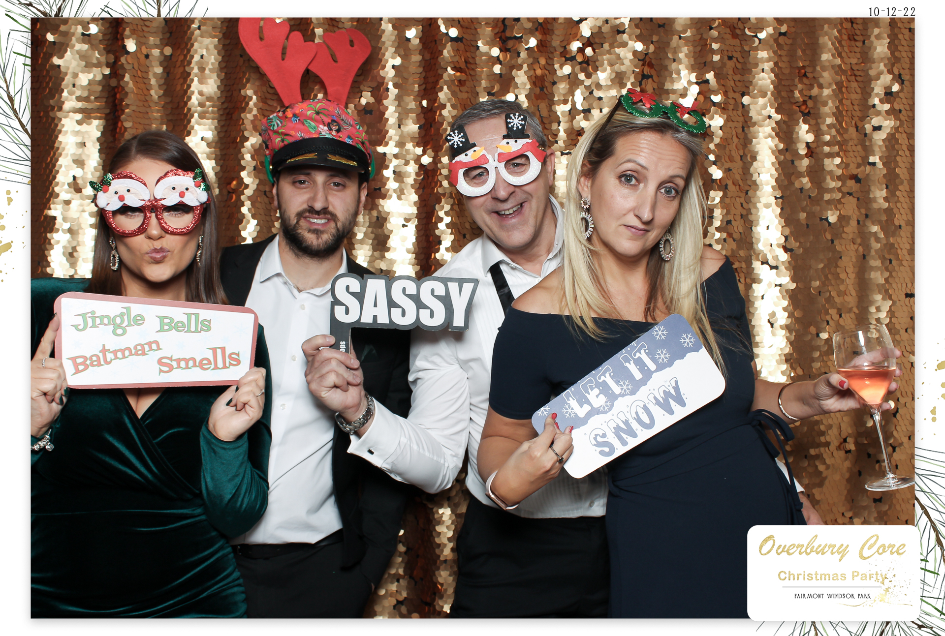 Overbury Core Christmas Party 2022 | View more photos from the event at gallery.freshbooths.com/u/FreshBooths/Overbury-Core-Christmas-Party-2022