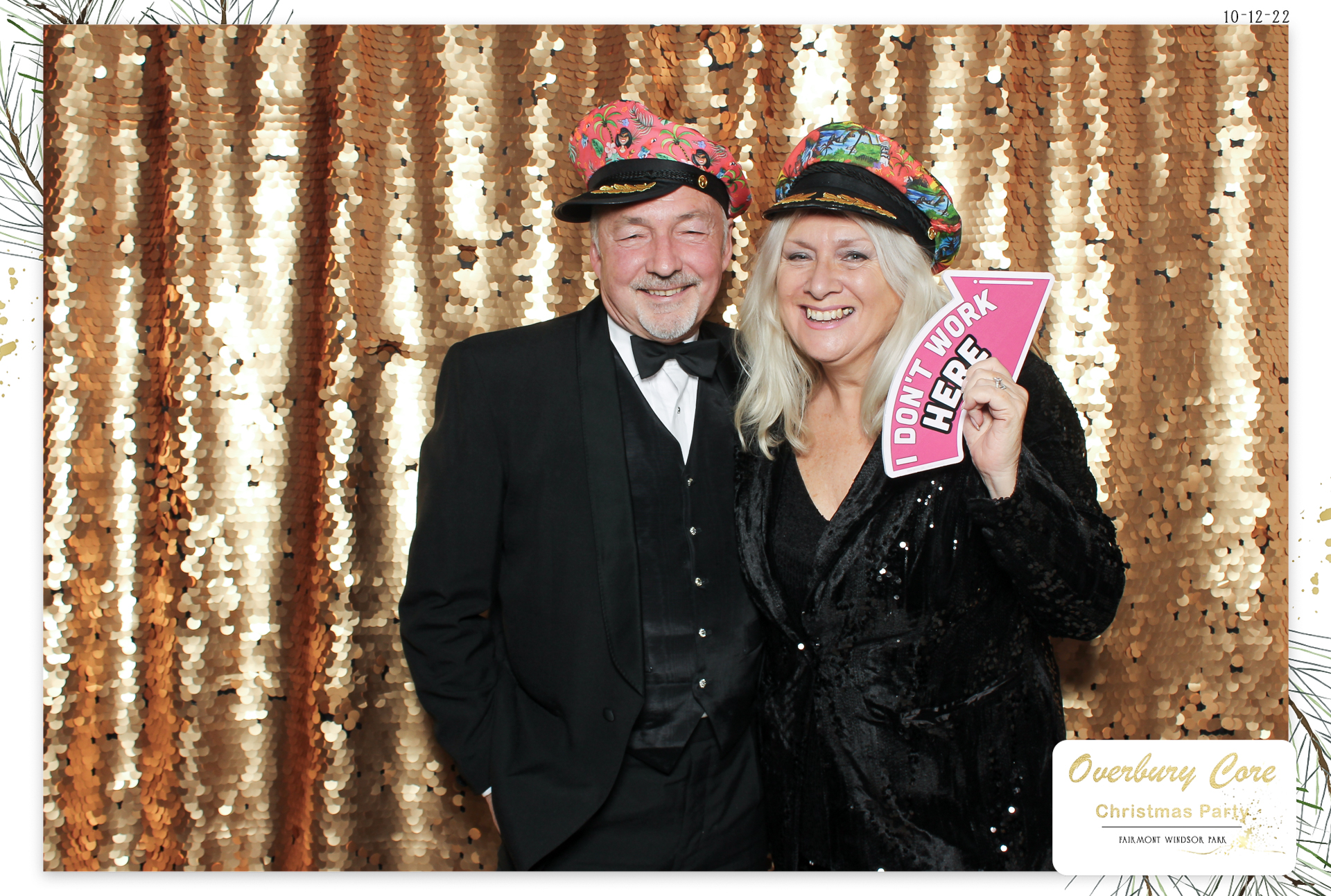 Overbury Core Christmas Party 2022 | View more photos from the event at gallery.freshbooths.com/u/FreshBooths/Overbury-Core-Christmas-Party-2022