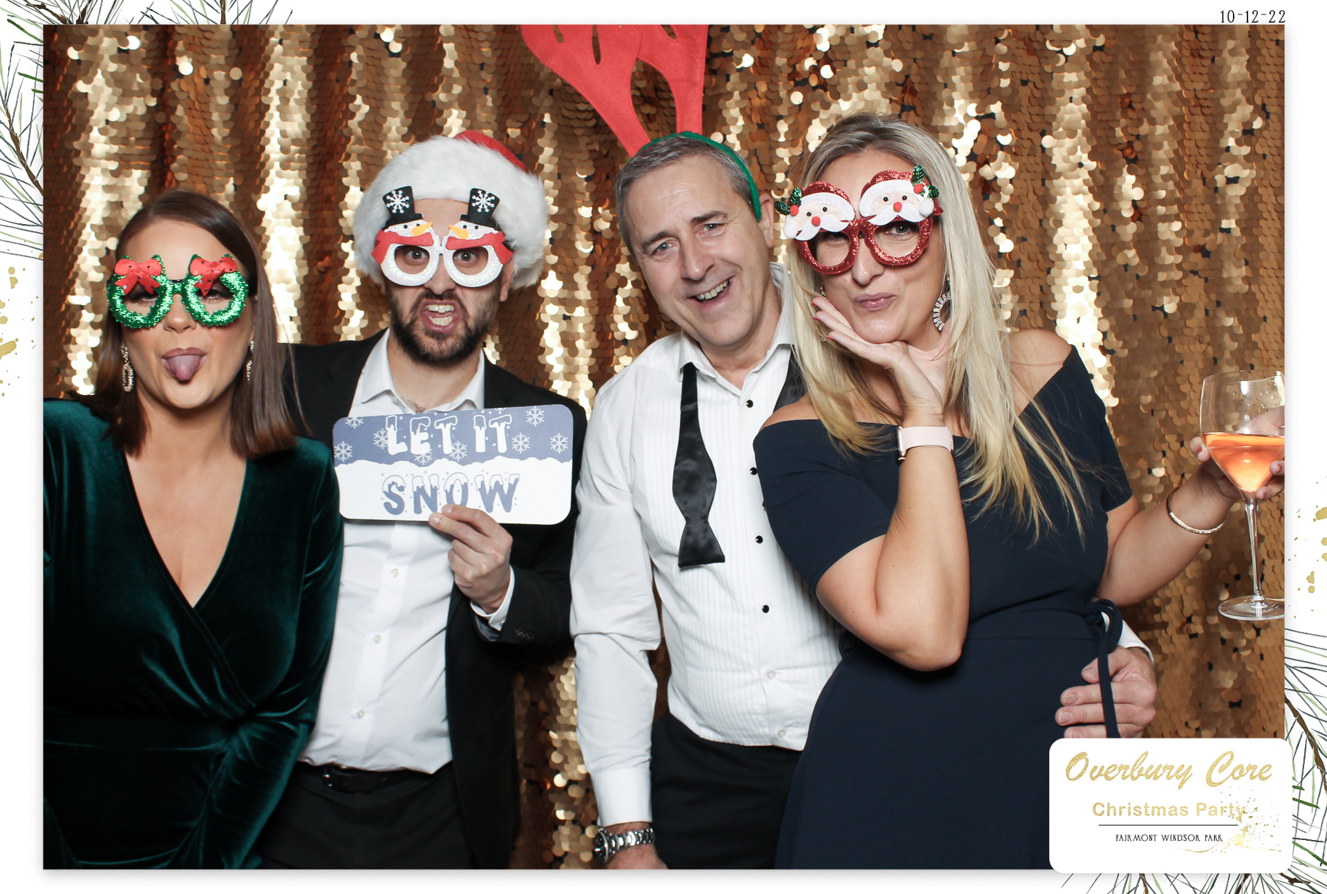 Overbury Core Christmas Party 2022 | View more photos from the event at gallery.freshbooths.com/u/FreshBooths/Overbury-Core-Christmas-Party-2022
