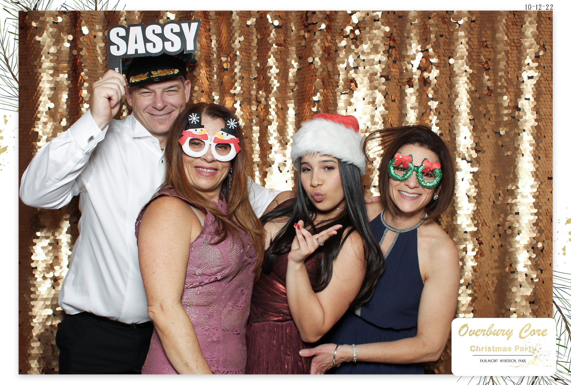 Overbury Core Christmas Party 2022 | View more photos from the event at gallery.freshbooths.com/u/FreshBooths/Overbury-Core-Christmas-Party-2022