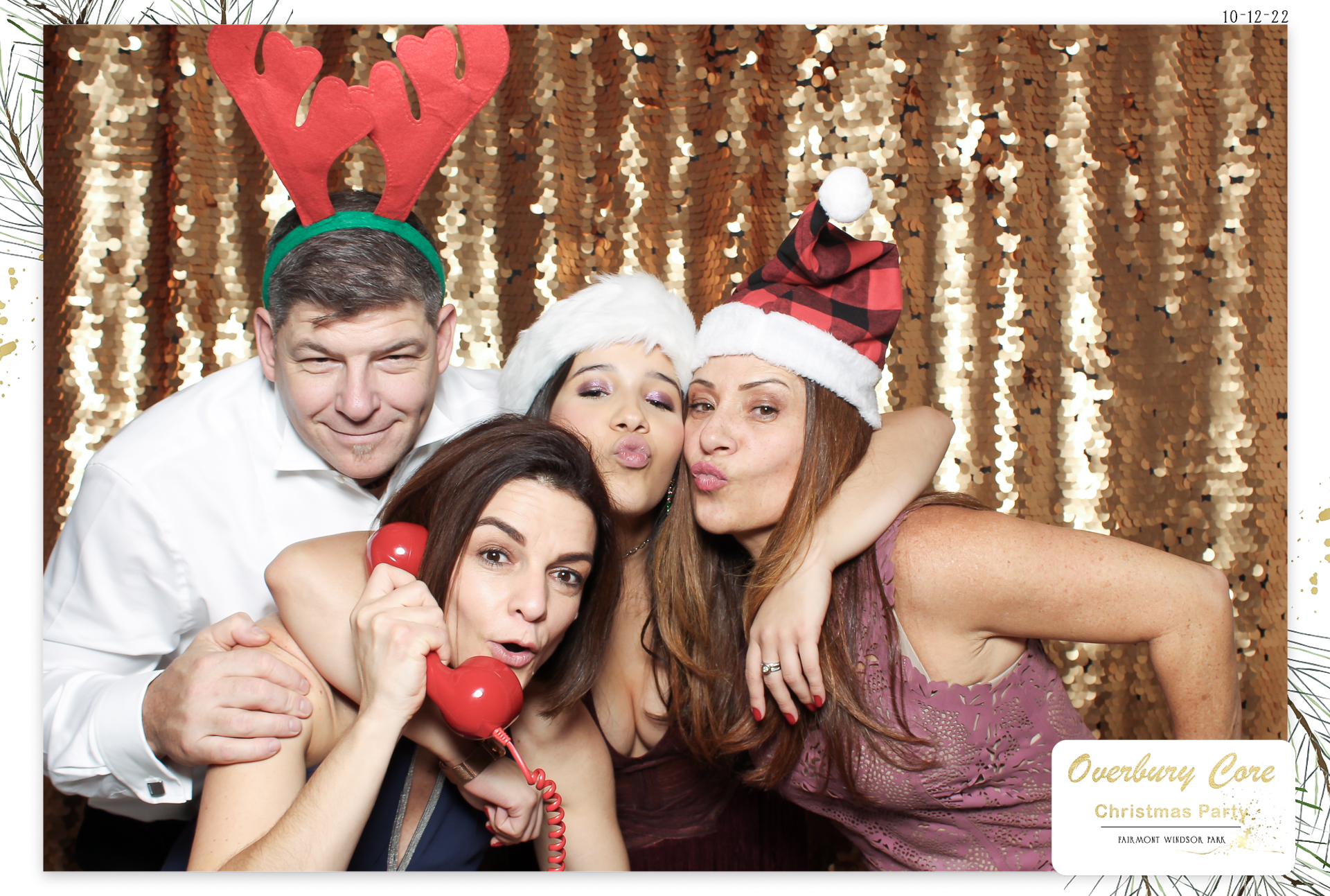 Overbury Core Christmas Party 2022 | View more photos from the event at gallery.freshbooths.com/u/FreshBooths/Overbury-Core-Christmas-Party-2022