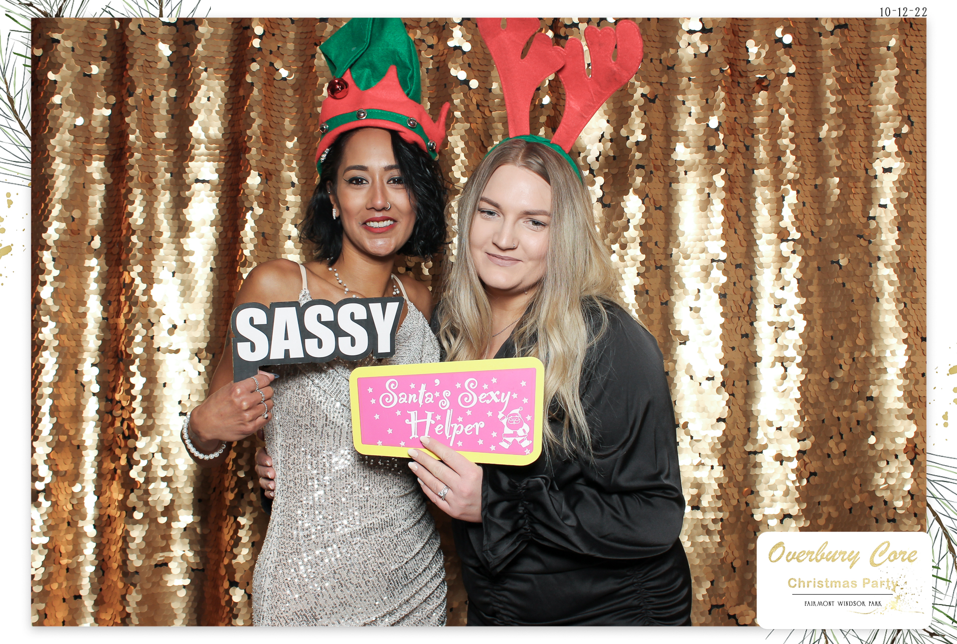 Overbury Core Christmas Party 2022 | View more photos from the event at gallery.freshbooths.com/u/FreshBooths/Overbury-Core-Christmas-Party-2022