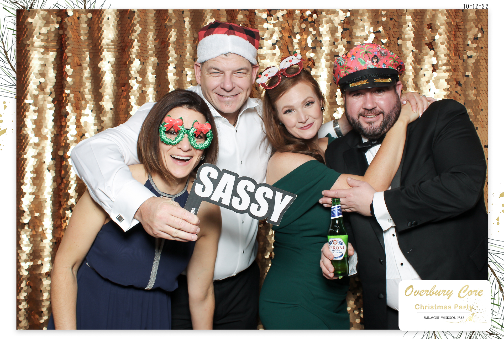 Overbury Core Christmas Party 2022 | View more photos from the event at gallery.freshbooths.com/u/FreshBooths/Overbury-Core-Christmas-Party-2022