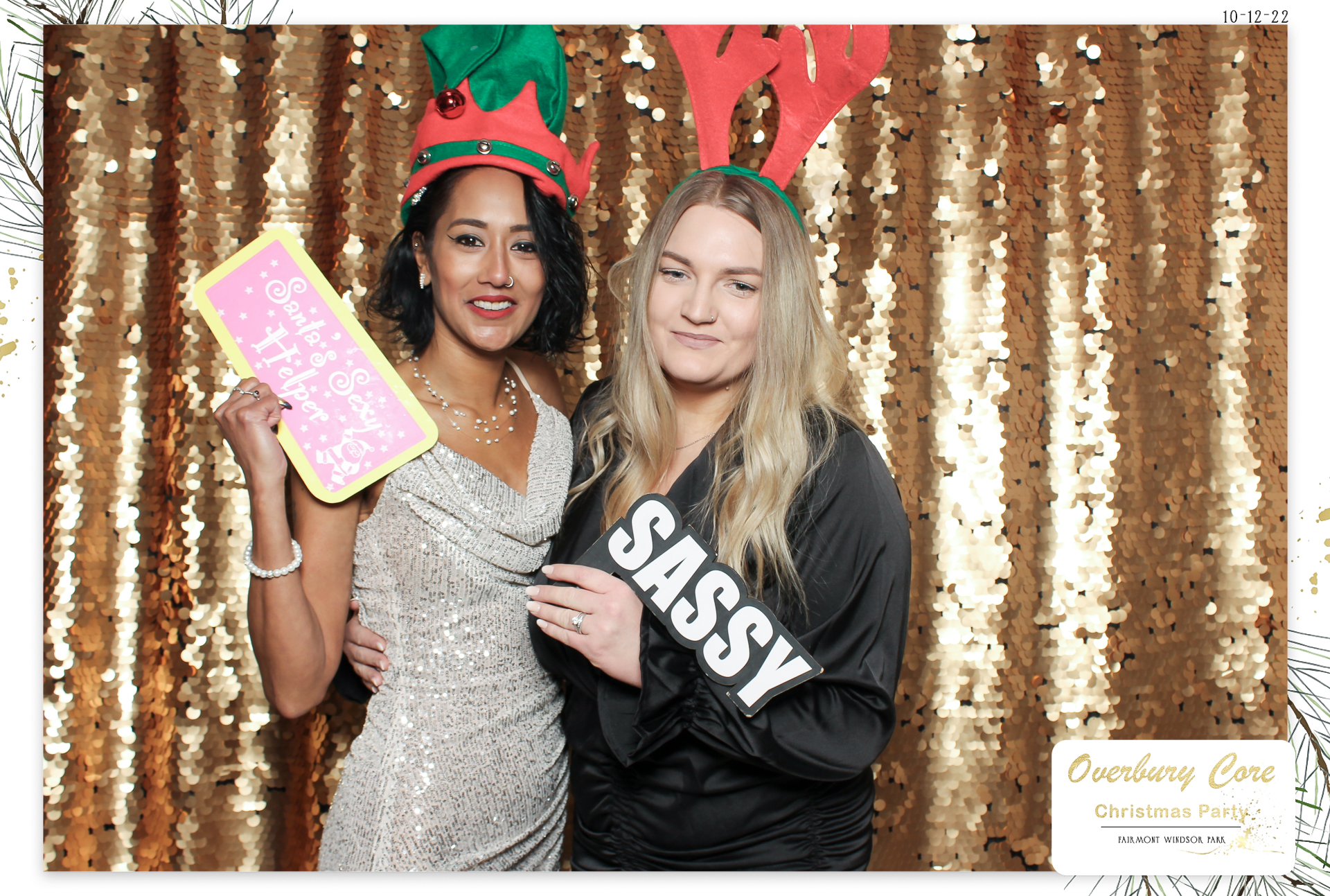 Overbury Core Christmas Party 2022 | View more photos from the event at gallery.freshbooths.com/u/FreshBooths/Overbury-Core-Christmas-Party-2022