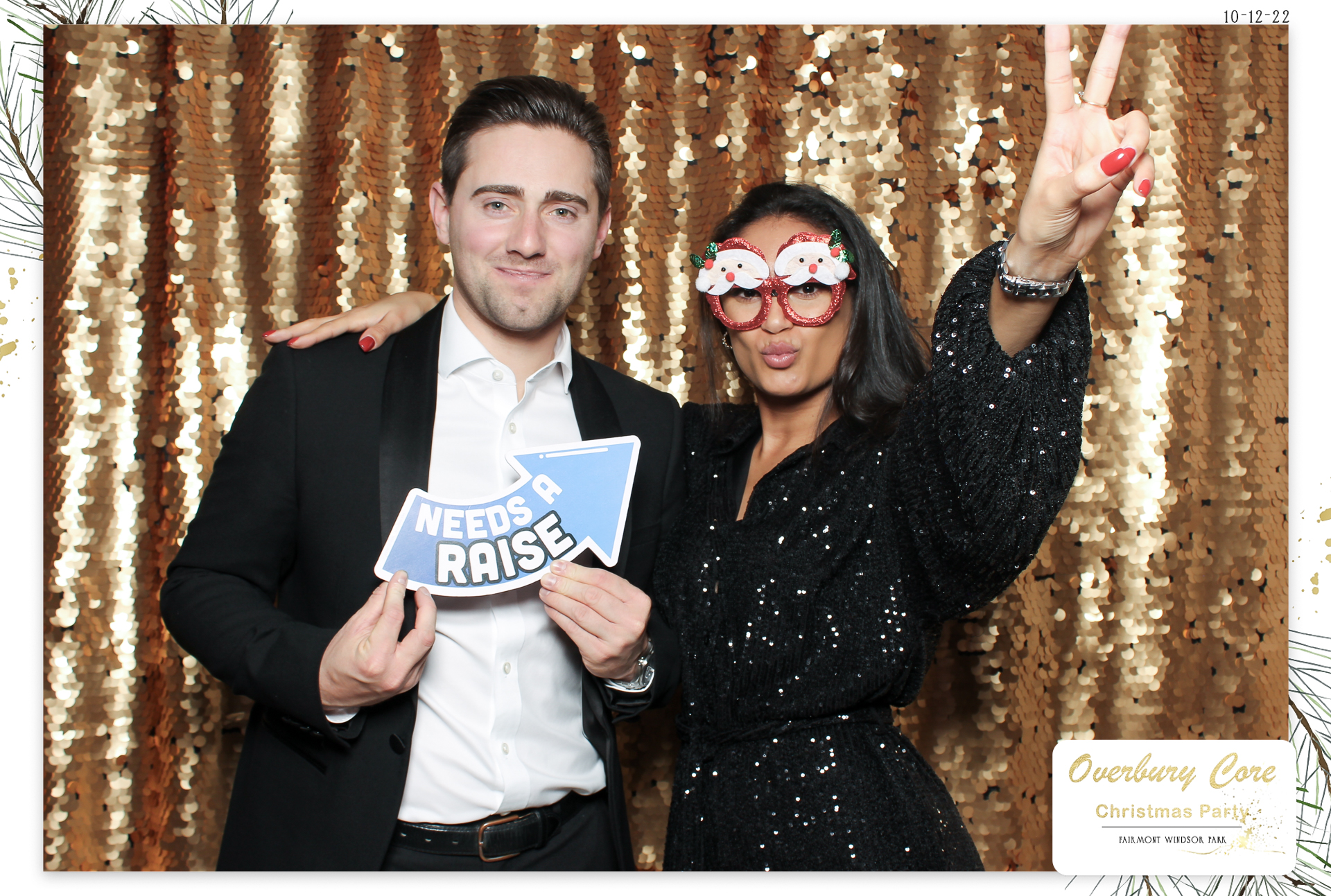 Overbury Core Christmas Party 2022 | View more photos from the event at gallery.freshbooths.com/u/FreshBooths/Overbury-Core-Christmas-Party-2022