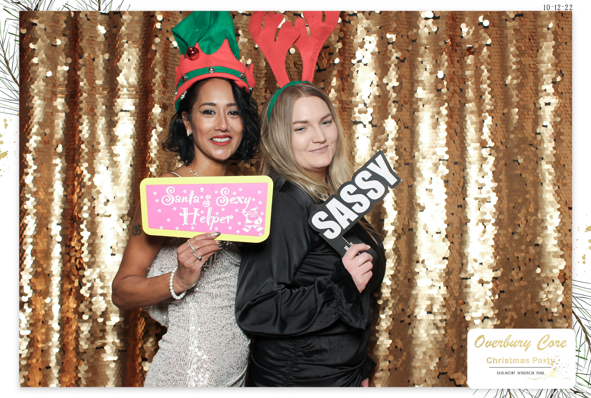 Overbury Core Christmas Party 2022 | View more photos from the event at gallery.freshbooths.com/u/FreshBooths/Overbury-Core-Christmas-Party-2022