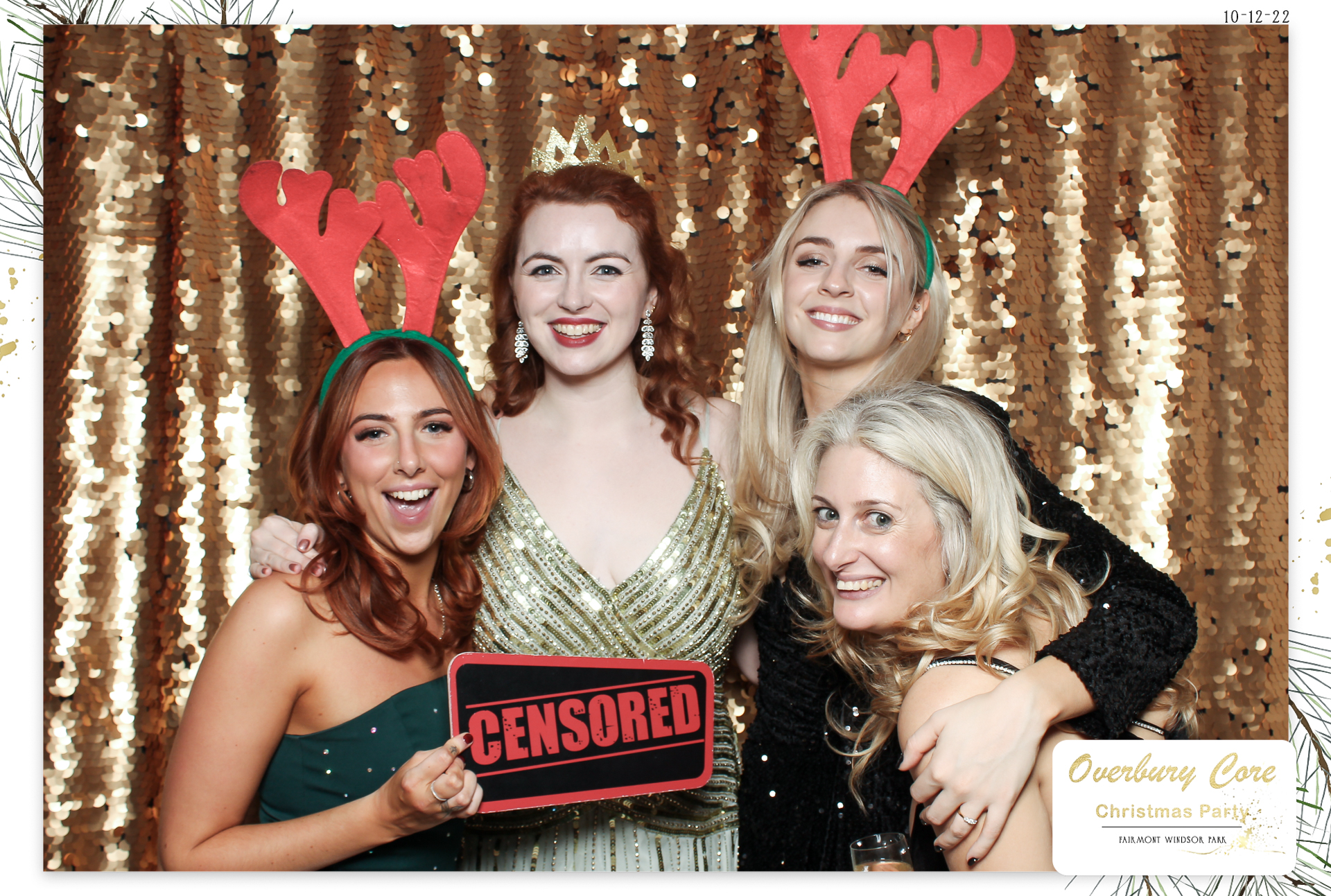 Overbury Core Christmas Party 2022 | View more photos from the event at gallery.freshbooths.com/u/FreshBooths/Overbury-Core-Christmas-Party-2022