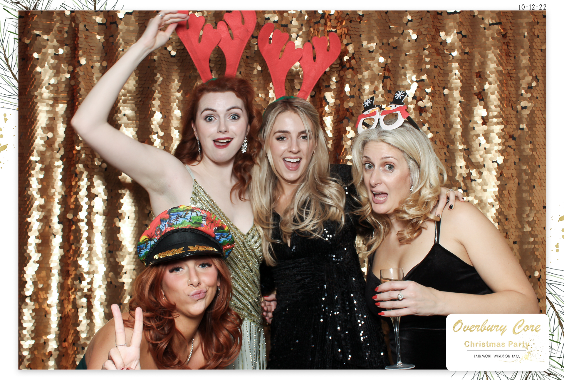 Overbury Core Christmas Party 2022 | View more photos from the event at gallery.freshbooths.com/u/FreshBooths/Overbury-Core-Christmas-Party-2022