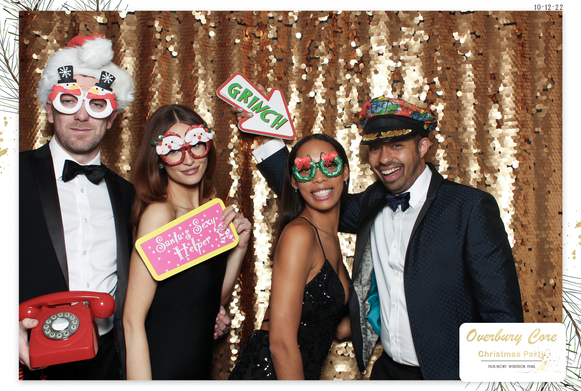 Overbury Core Christmas Party 2022 | View more photos from the event at gallery.freshbooths.com/u/FreshBooths/Overbury-Core-Christmas-Party-2022