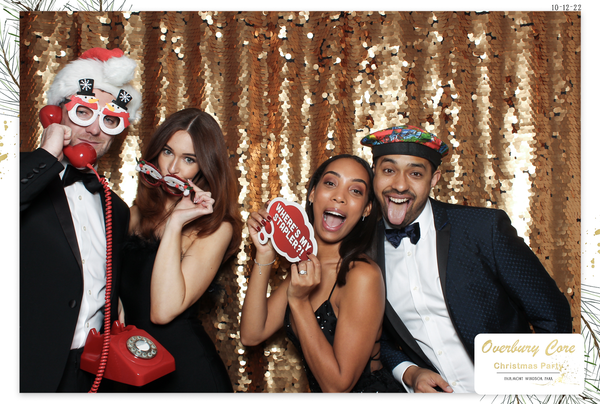 Overbury Core Christmas Party 2022 | View more photos from the event at gallery.freshbooths.com/u/FreshBooths/Overbury-Core-Christmas-Party-2022