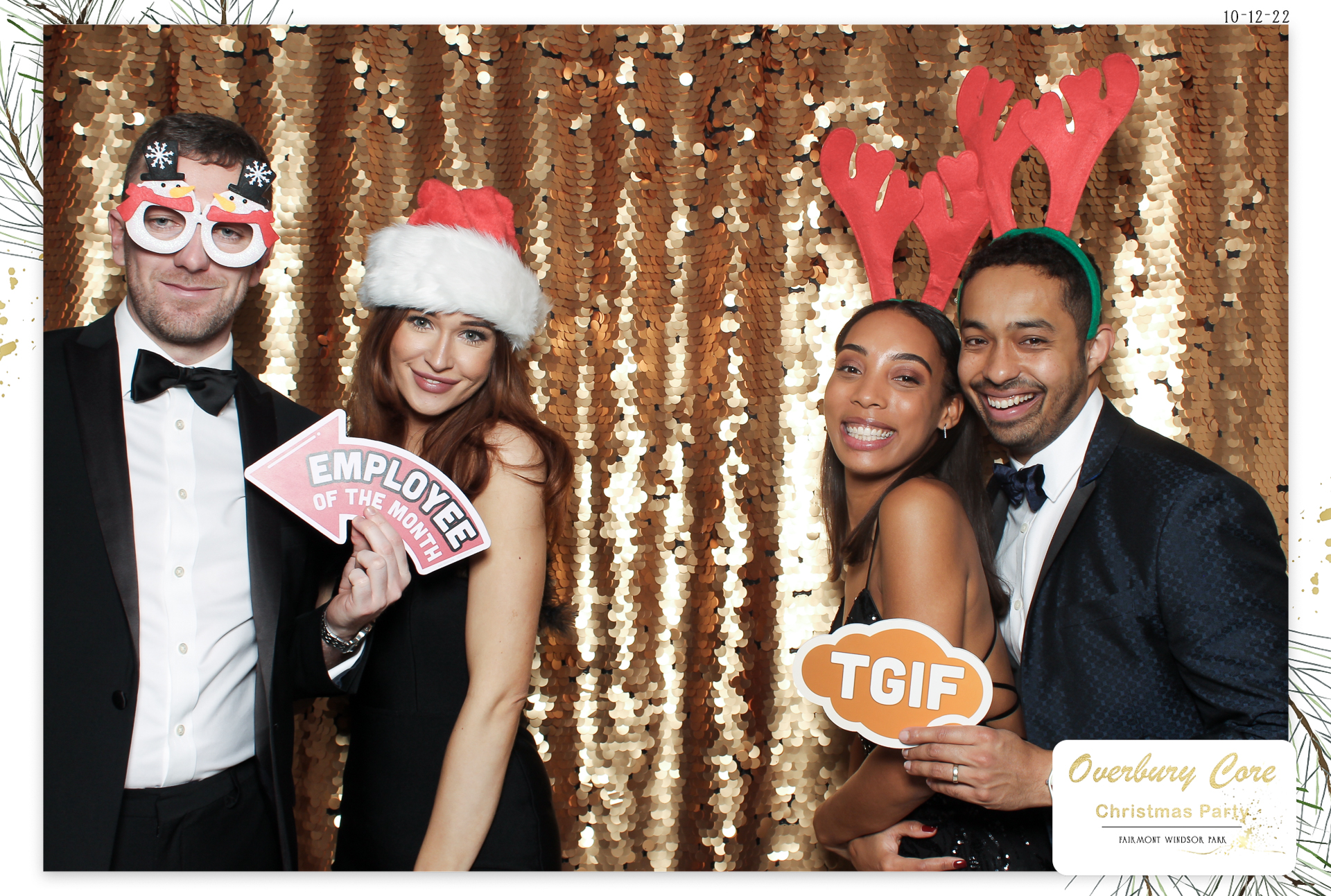 Overbury Core Christmas Party 2022 | View more photos from the event at gallery.freshbooths.com/u/FreshBooths/Overbury-Core-Christmas-Party-2022